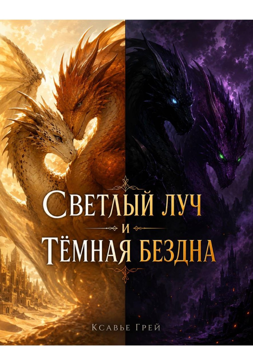 Обложка книги «Светлый луч и тёмная бездна»