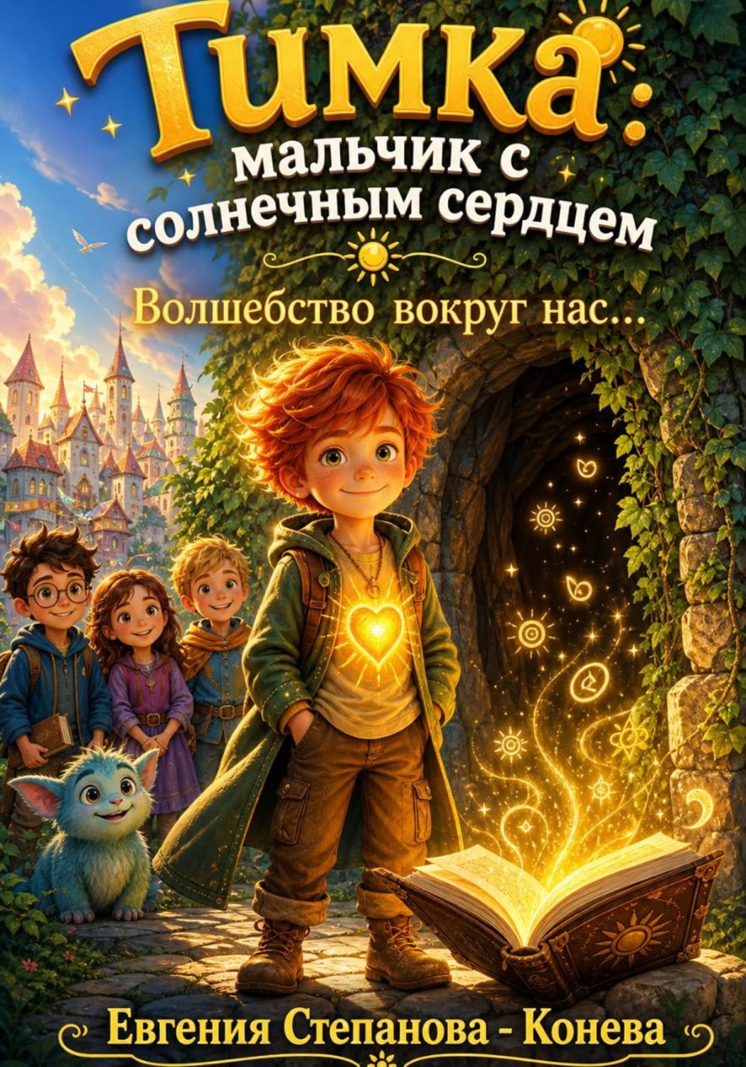 Обложка книги «Фантастический рассказ "Тимка: мальчик с солнечным сердцем"»