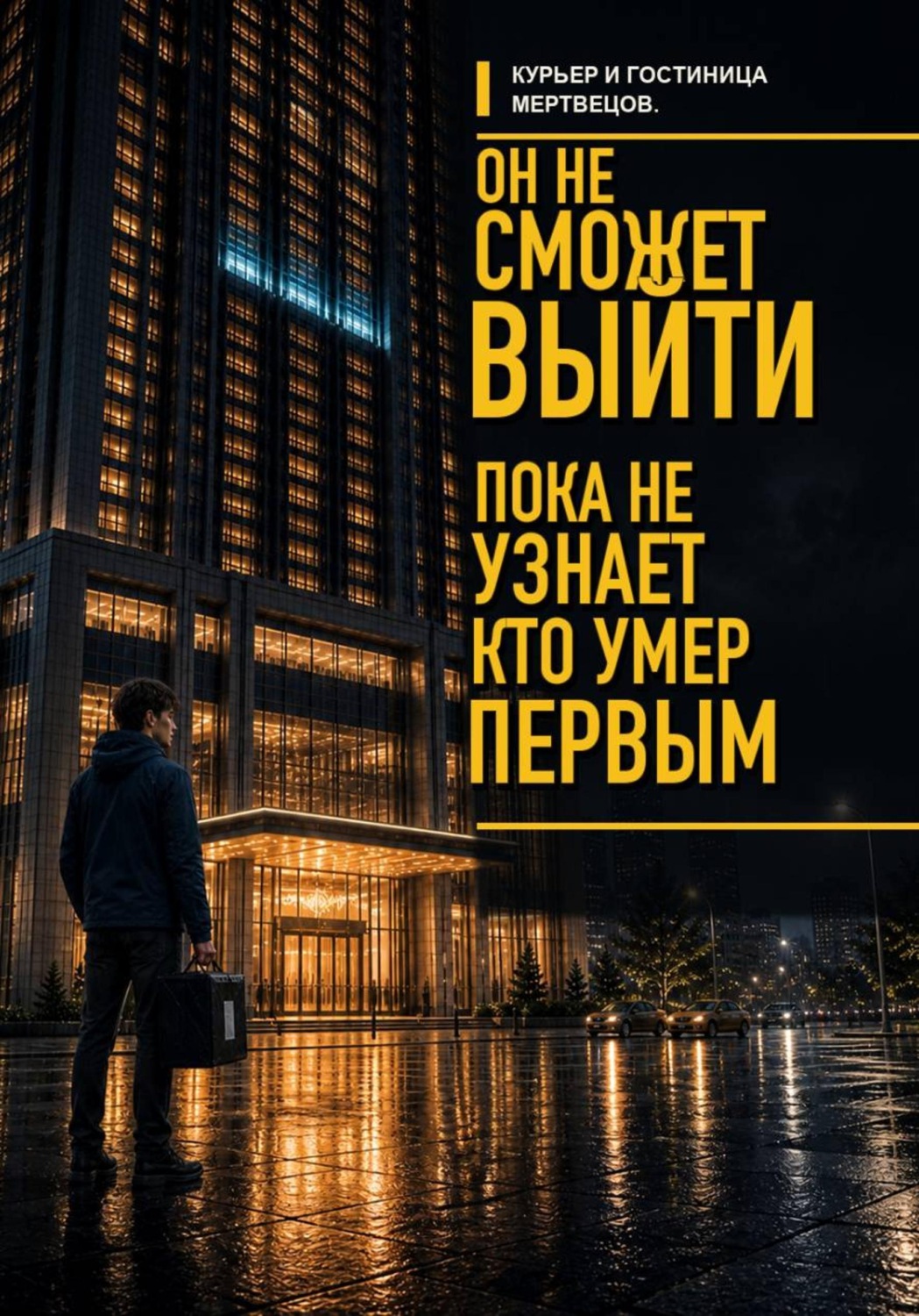 Обложка книги «Курьер и гостиница мёртвых»
