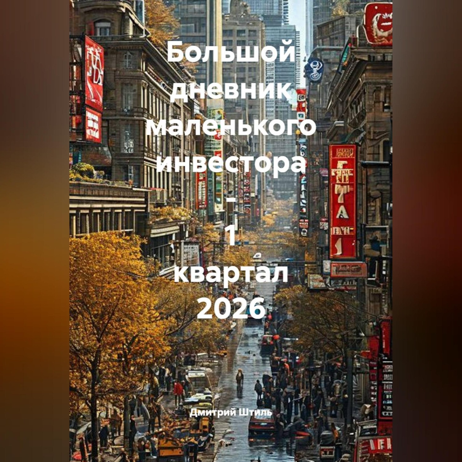 Обложка книги «Большой дневник маленького инвестора - 1 квартал 2026»