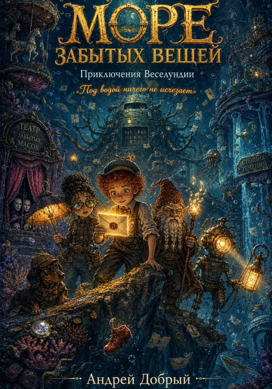 Обложка книги «Море Забытых Вещей»