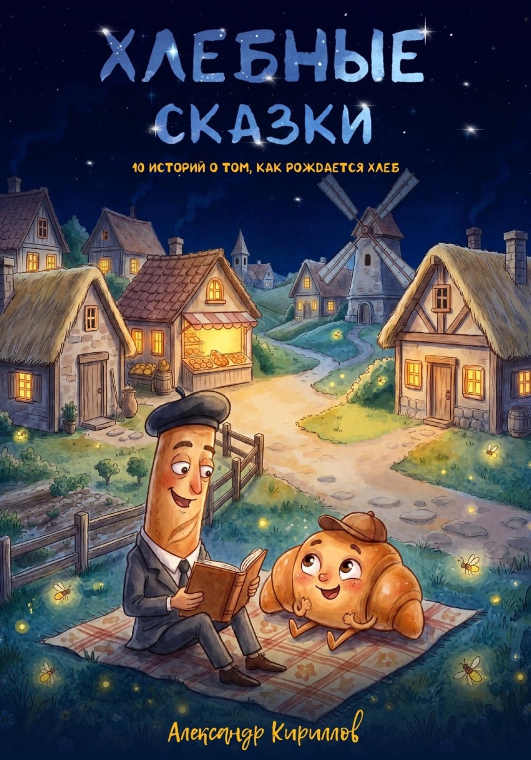 Обложка книги «Хлебные Сказки с иллюстрациями»