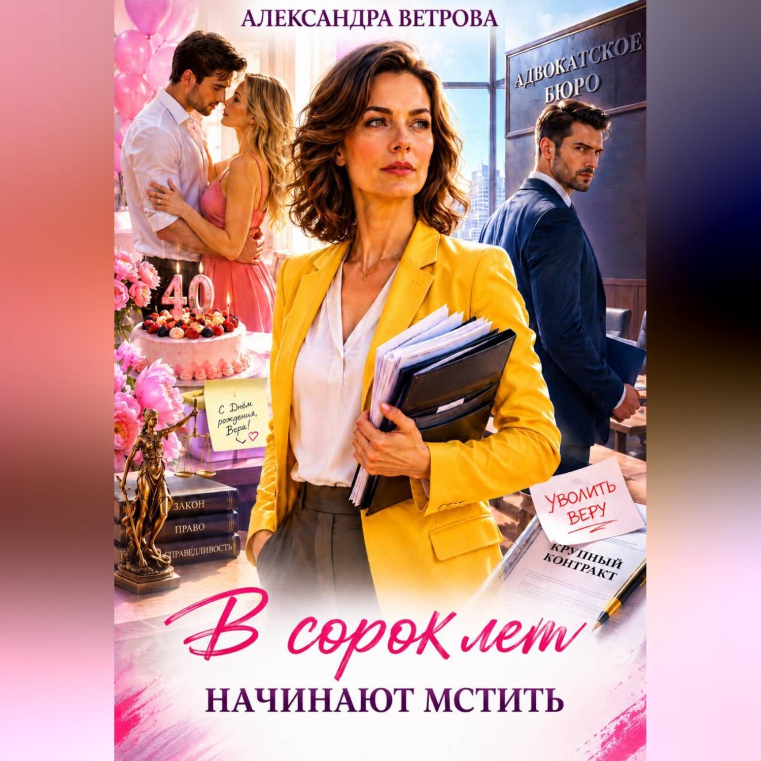 Обложка книги «В сорок лет начинают мстить»