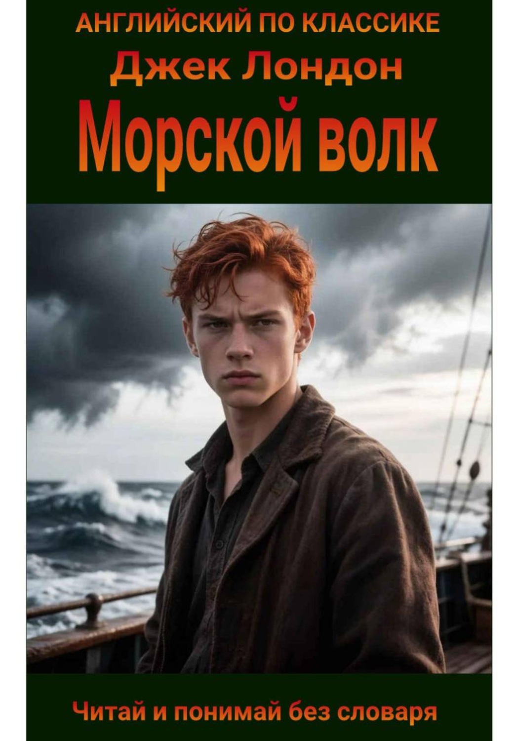 Обложка книги «Морской волк на английском языке с параллельным переводом на русский»