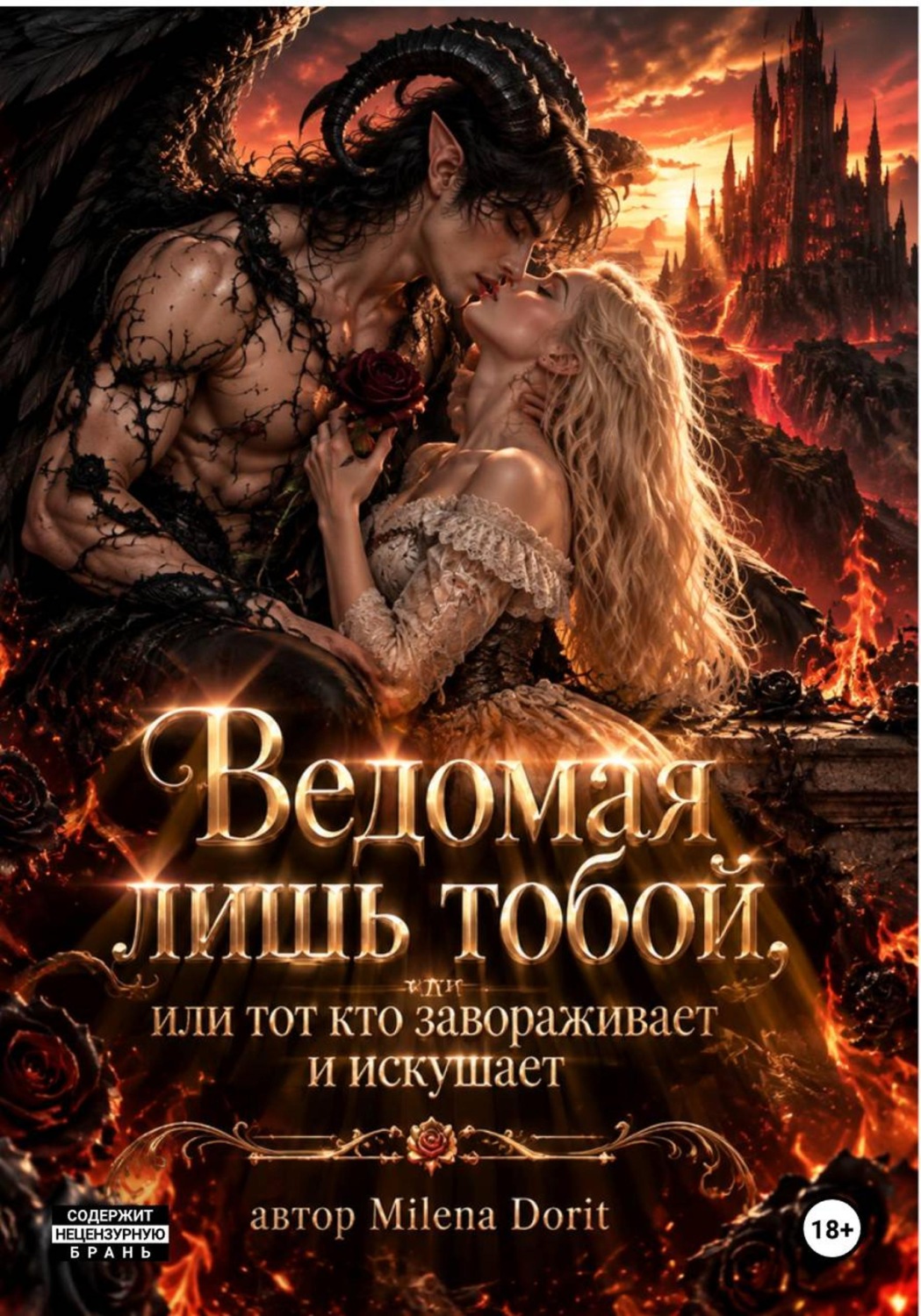 Обложка книги «Ведомая лишь тобой, или тот кто завораживает и искушает»