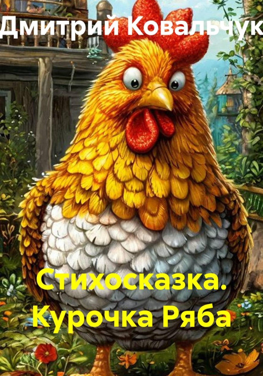 Обложка книги «Стихосказка. Курочка Ряба»