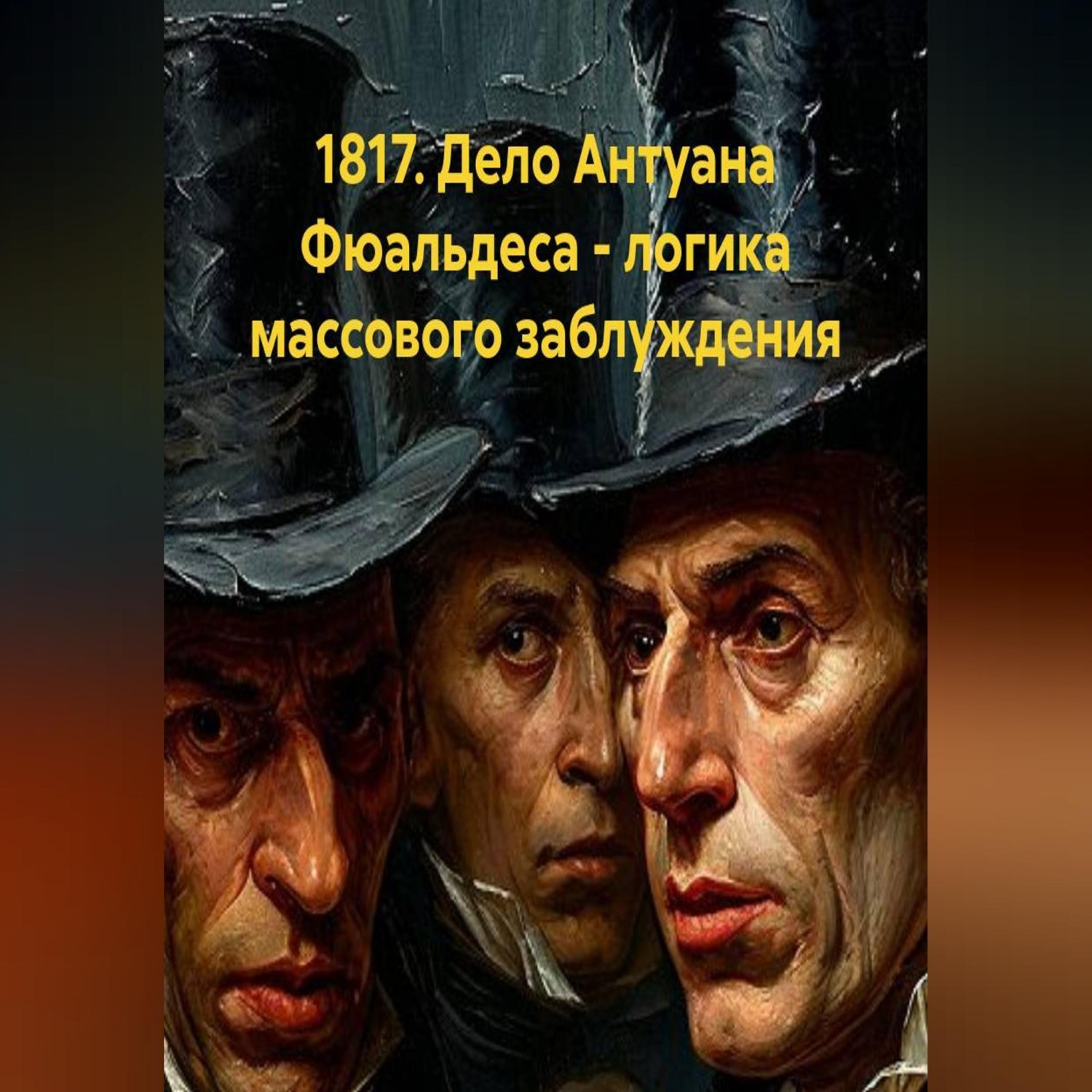Обложка книги «1817. Дело Антуана Фюальдеса - логика массового заблуждения»