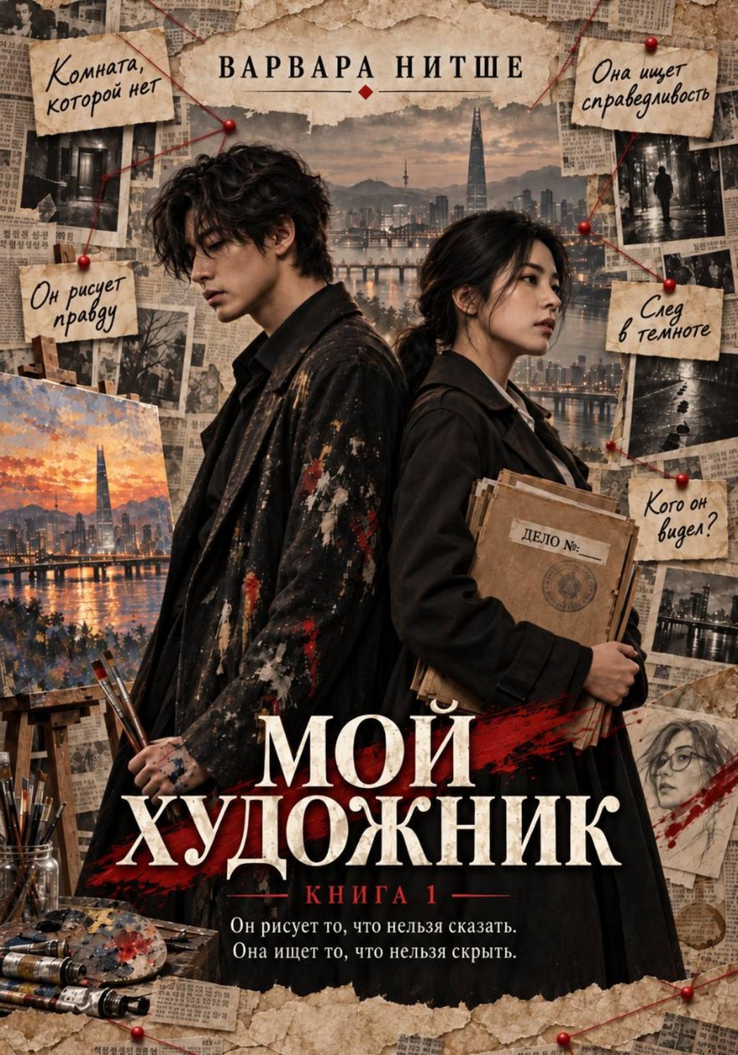 Обложка книги «Мой художник. Книга 1»