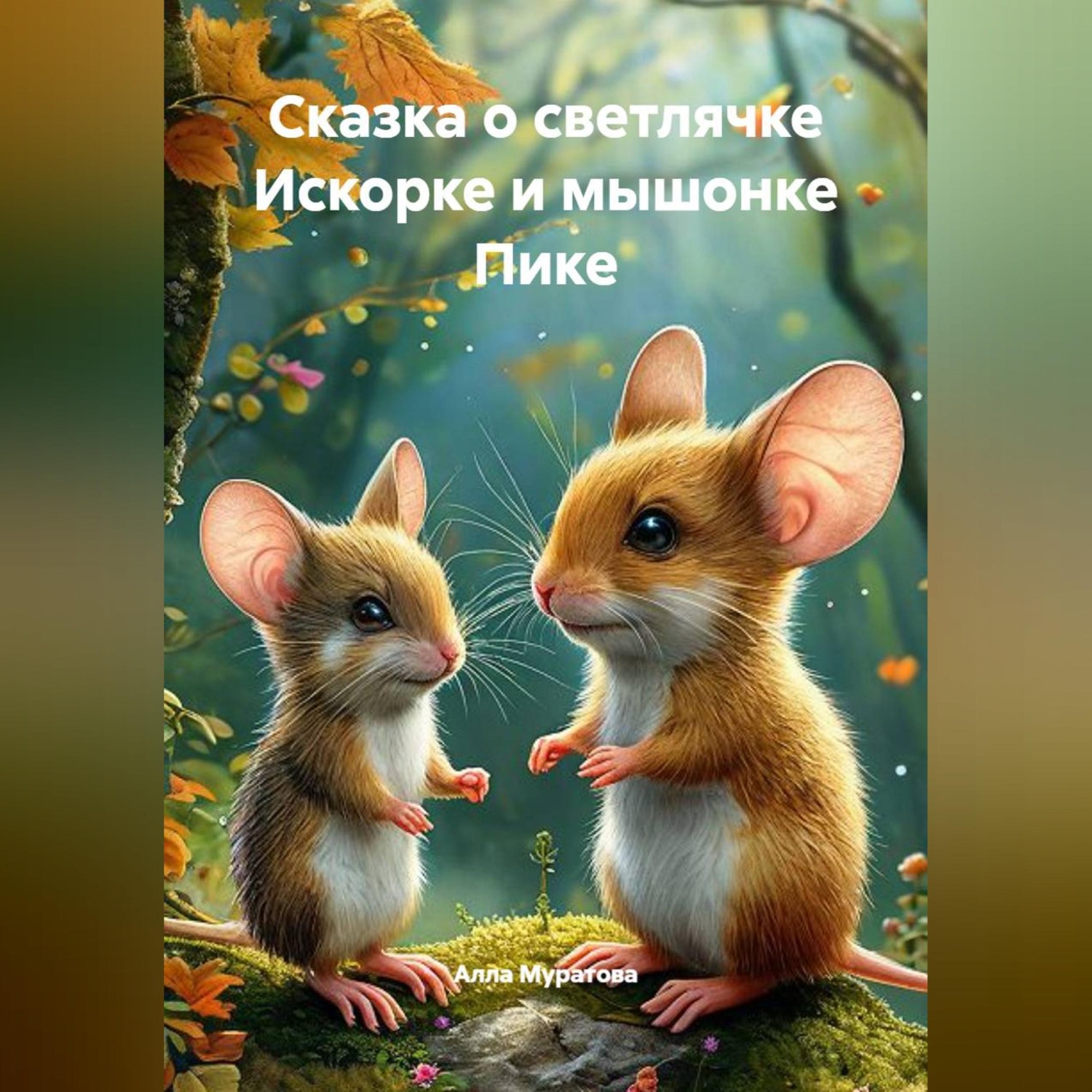 Обложка книги «Сказка о светлячке Искорке и мышонке Пике»