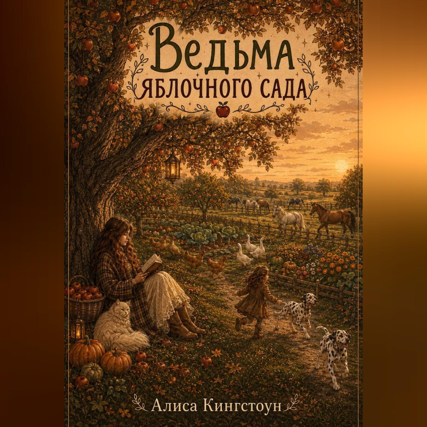 Обложка книги «Ведьма яблочного холма»