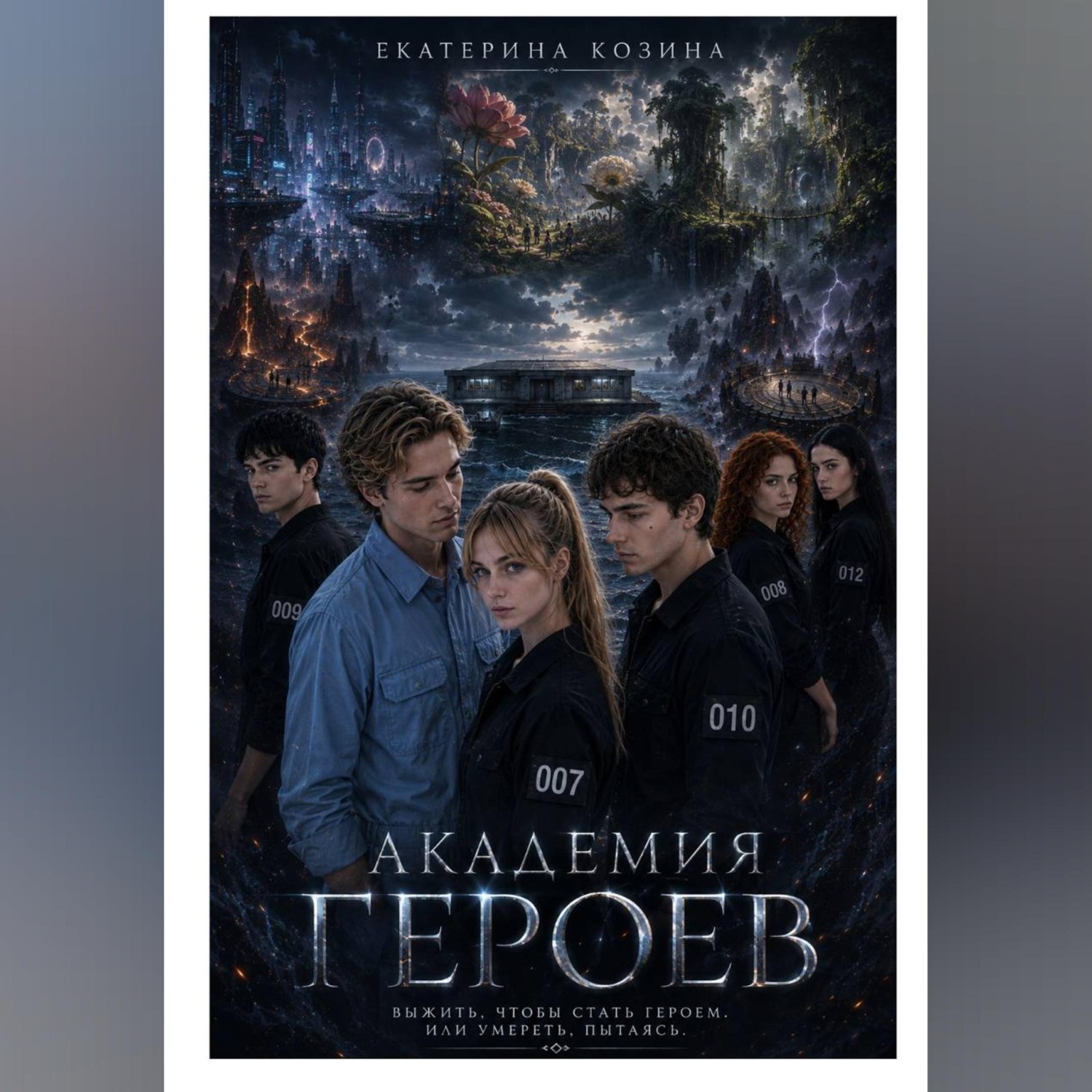 Обложка книги «Академия героев»