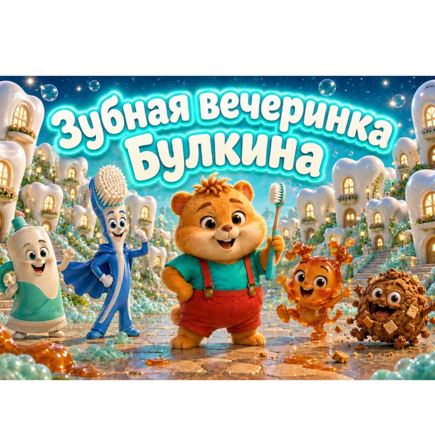 Обложка книги «Зубная вечеринка Булкина»