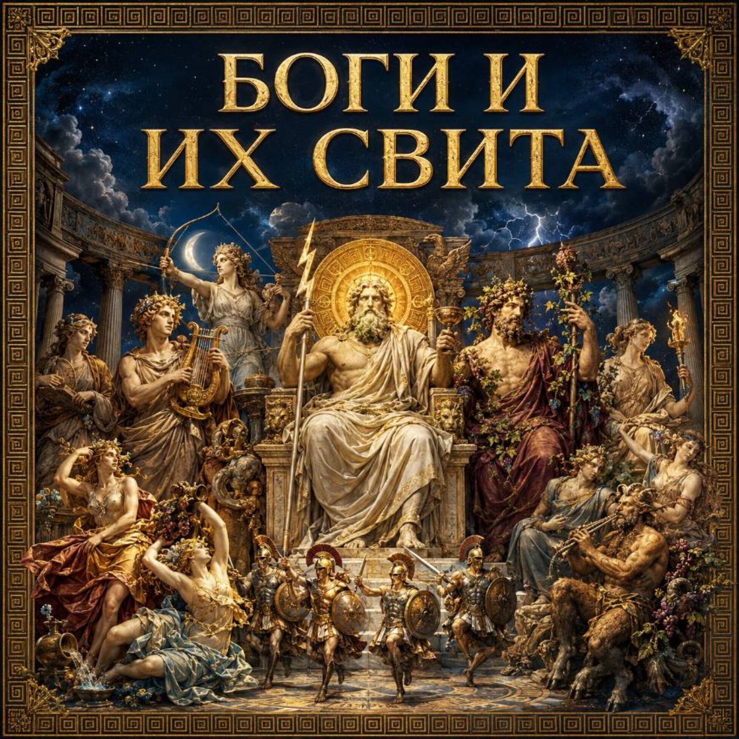 Обложка книги «Боги и их Свита»