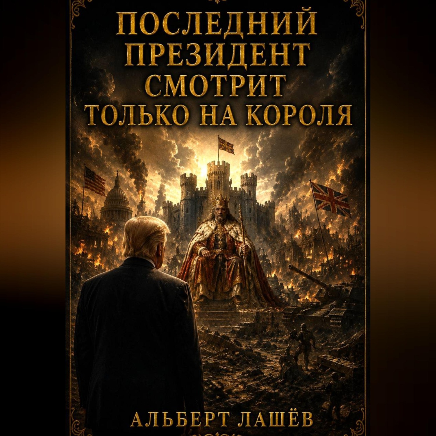 Обложка книги «Последний Президент смотрит только на Короля»