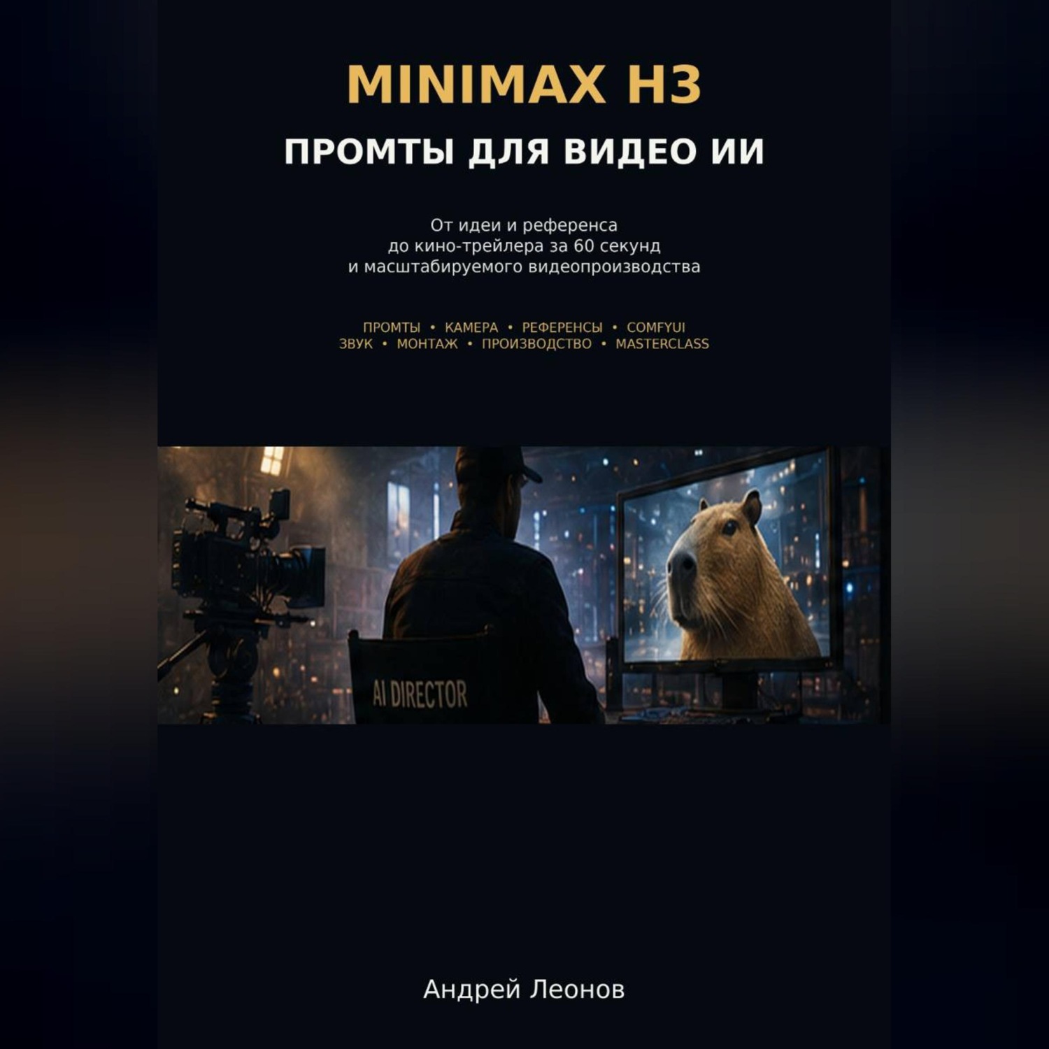 Обложка книги «MiniMax H3: Промты для видео ИИ»
