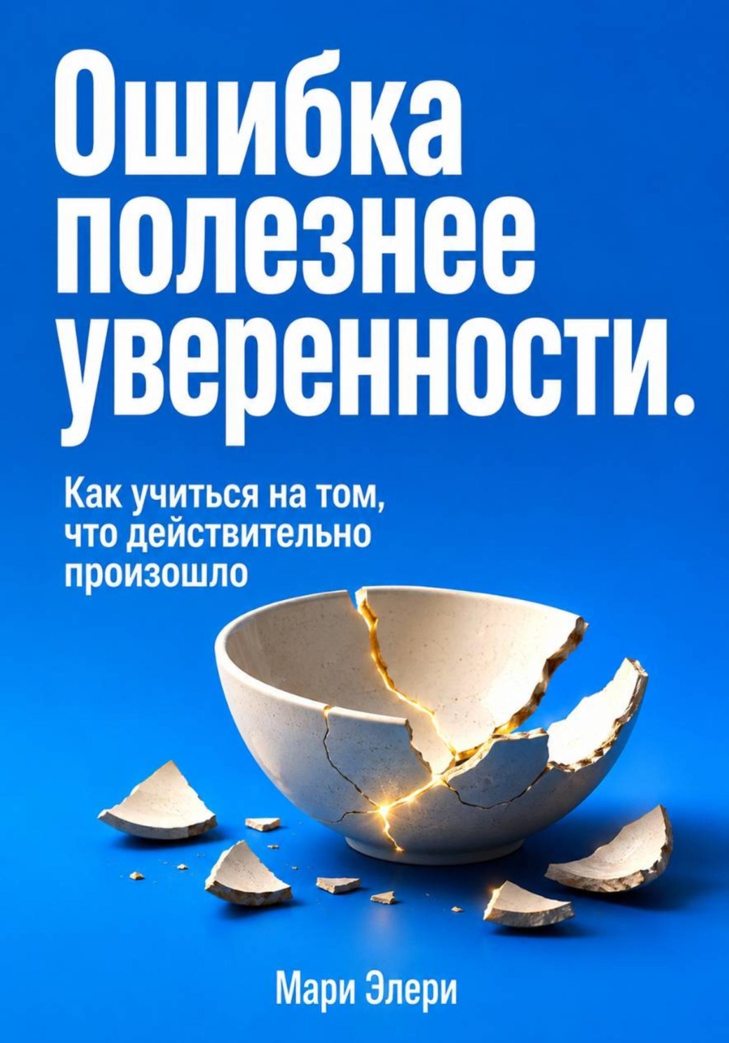 Обложка книги «Ошибка полезнее уверенности. Как учиться на том, что действительно произошло»
