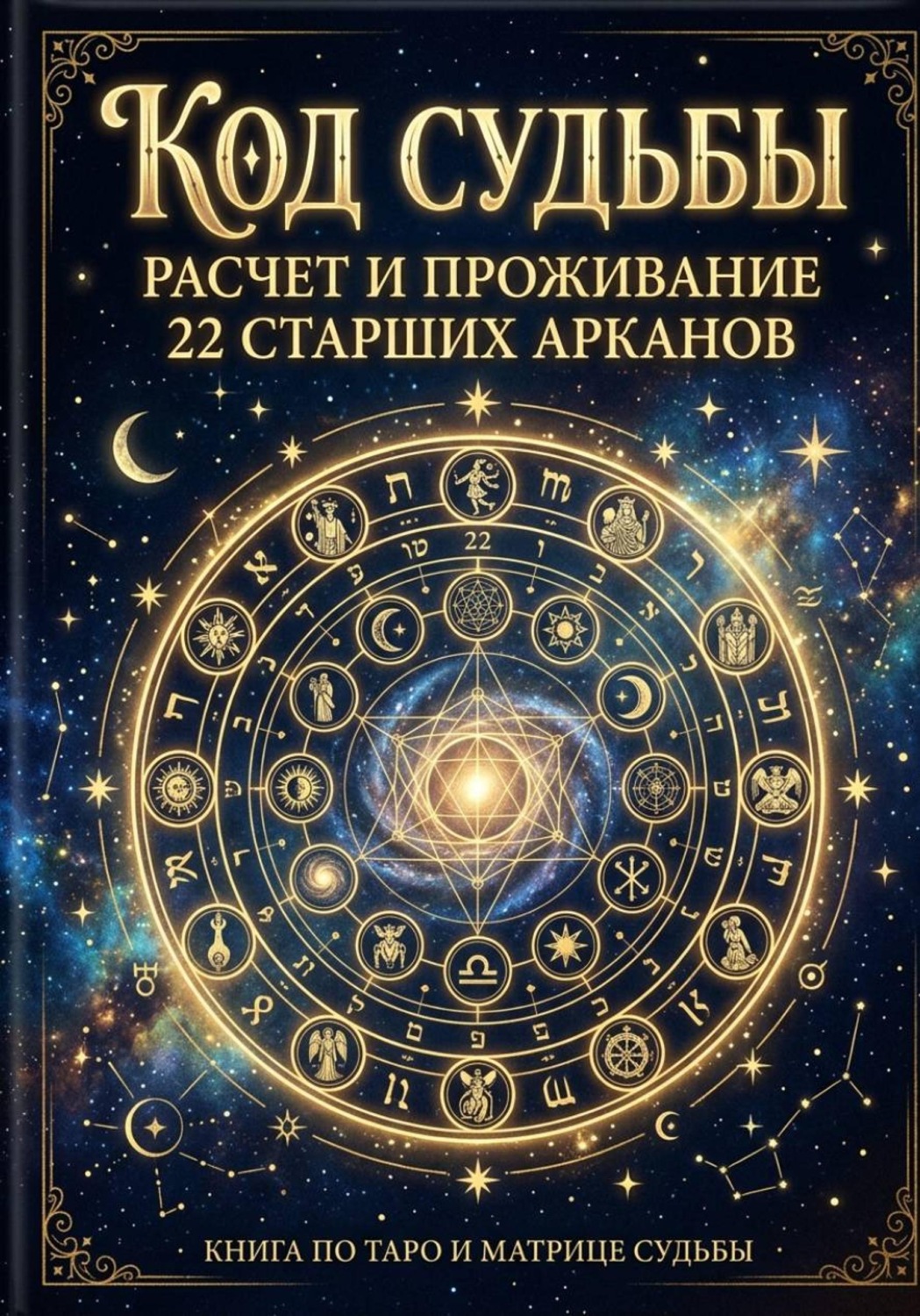 Обложка книги «Код Судьбы: Расчет и проживание 22 Старших Арканов»