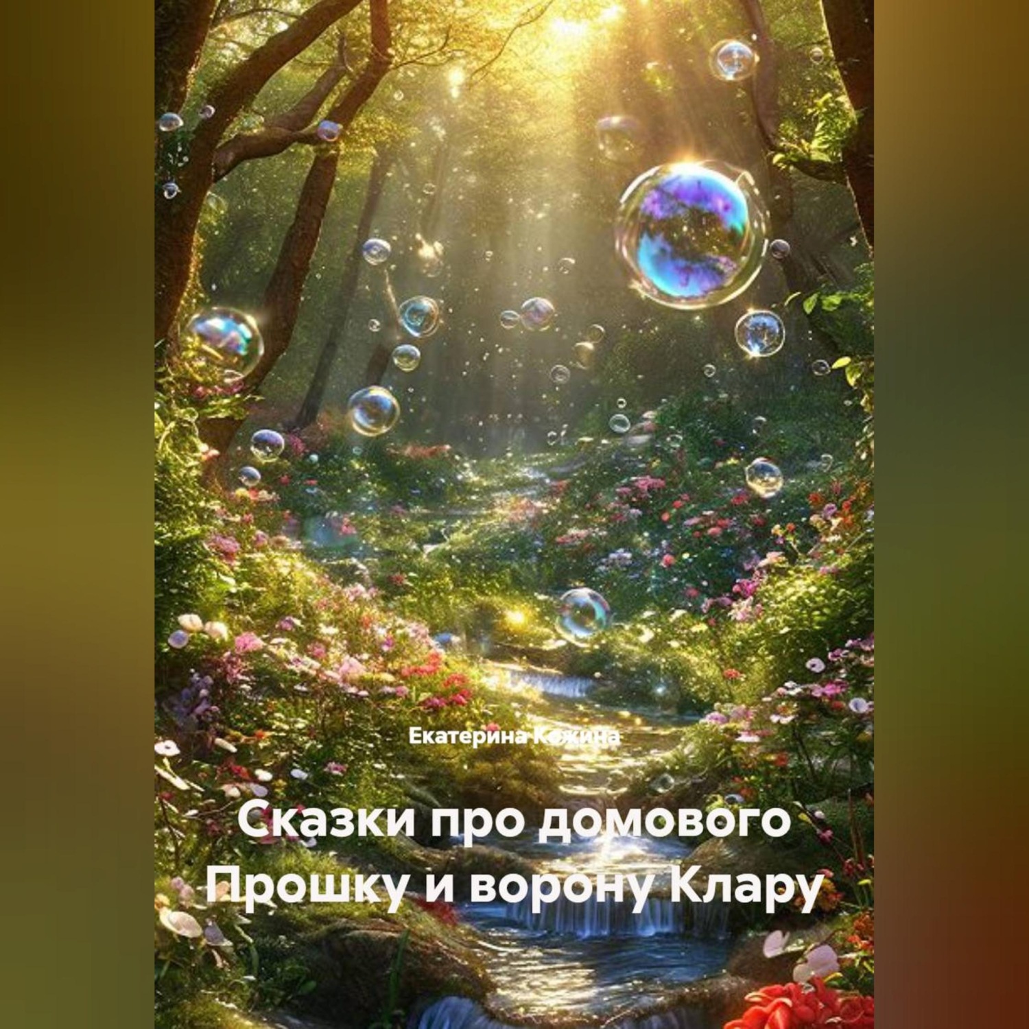Обложка книги «Сказки про домового Прошку и ворону Клару»