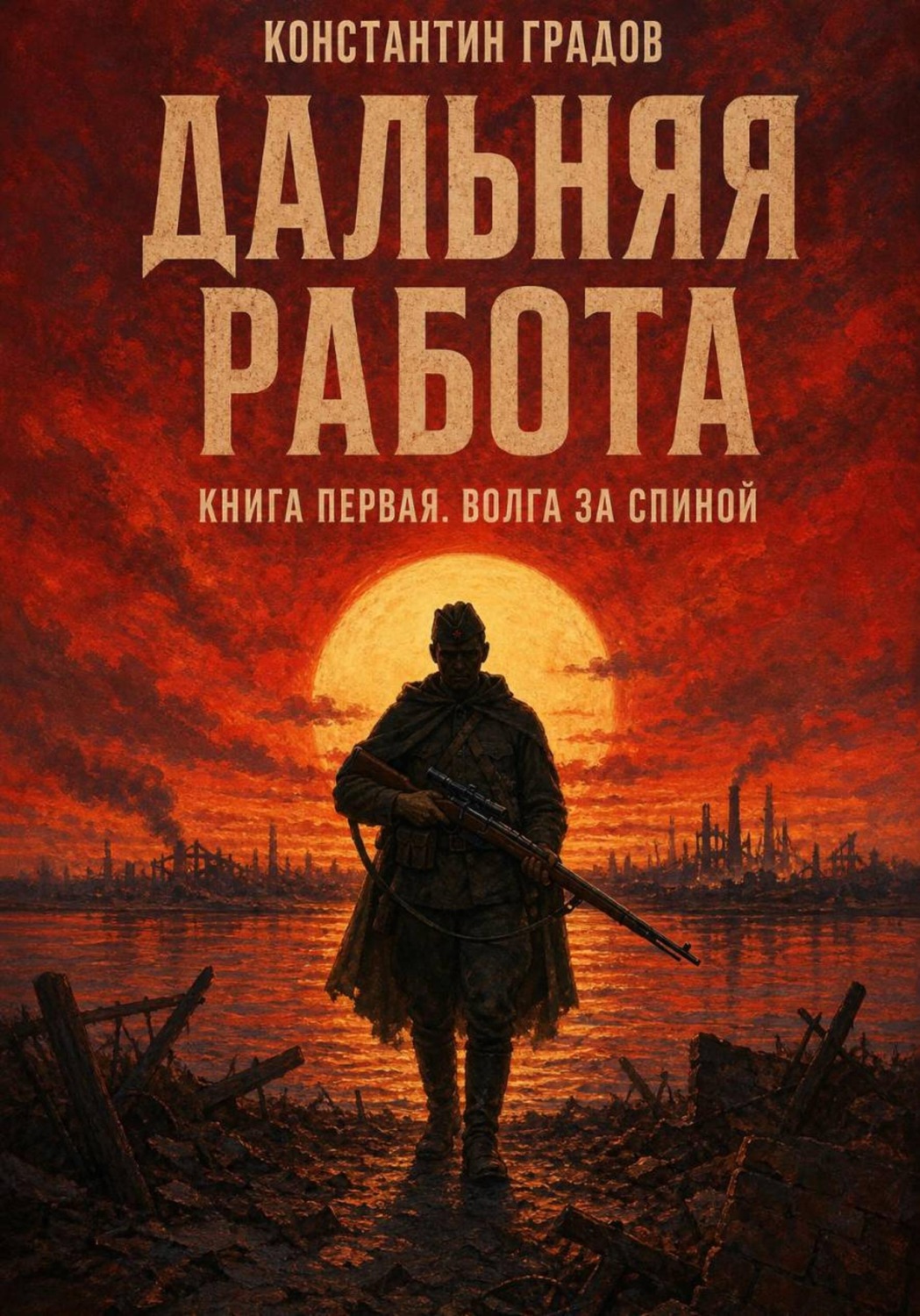 Обложка книги «Дальняя работа. Волга за спиной»