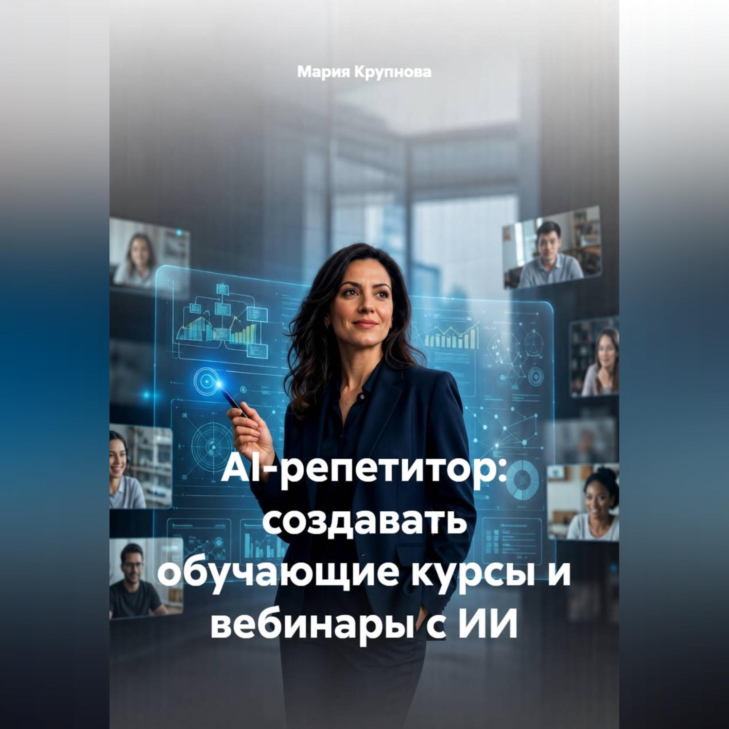 Обложка книги «AI-репетитор: создавать обучающие курсы и вебинары с ИИ»
