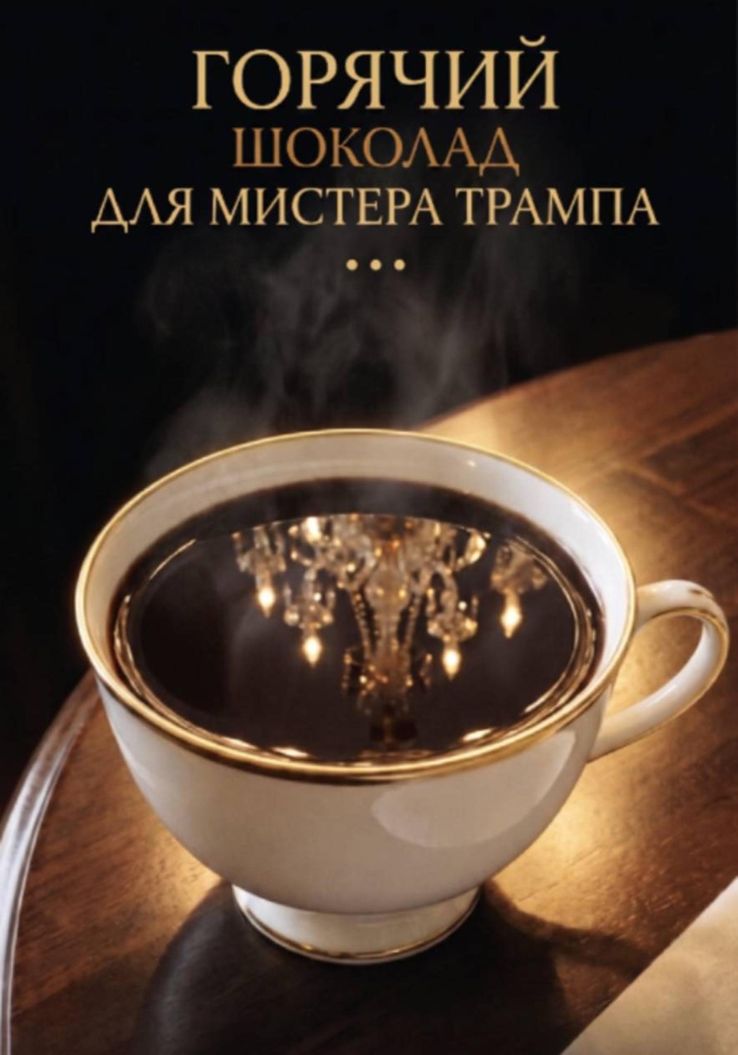 Обложка книги «Горячий шоколад для мистера Трампа»