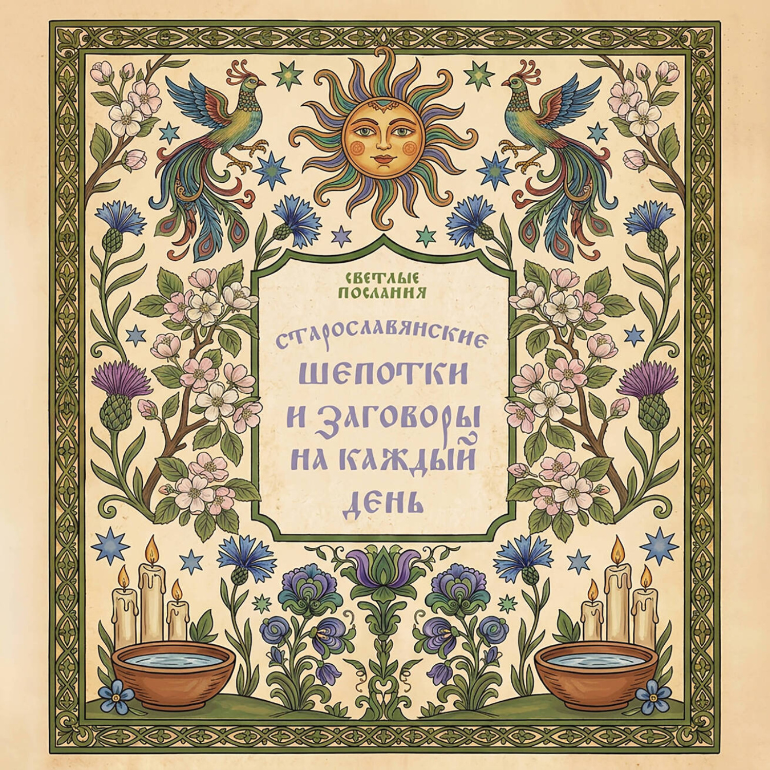 Обложка книги «Старославянские шепотки и заговоры на каждый день»