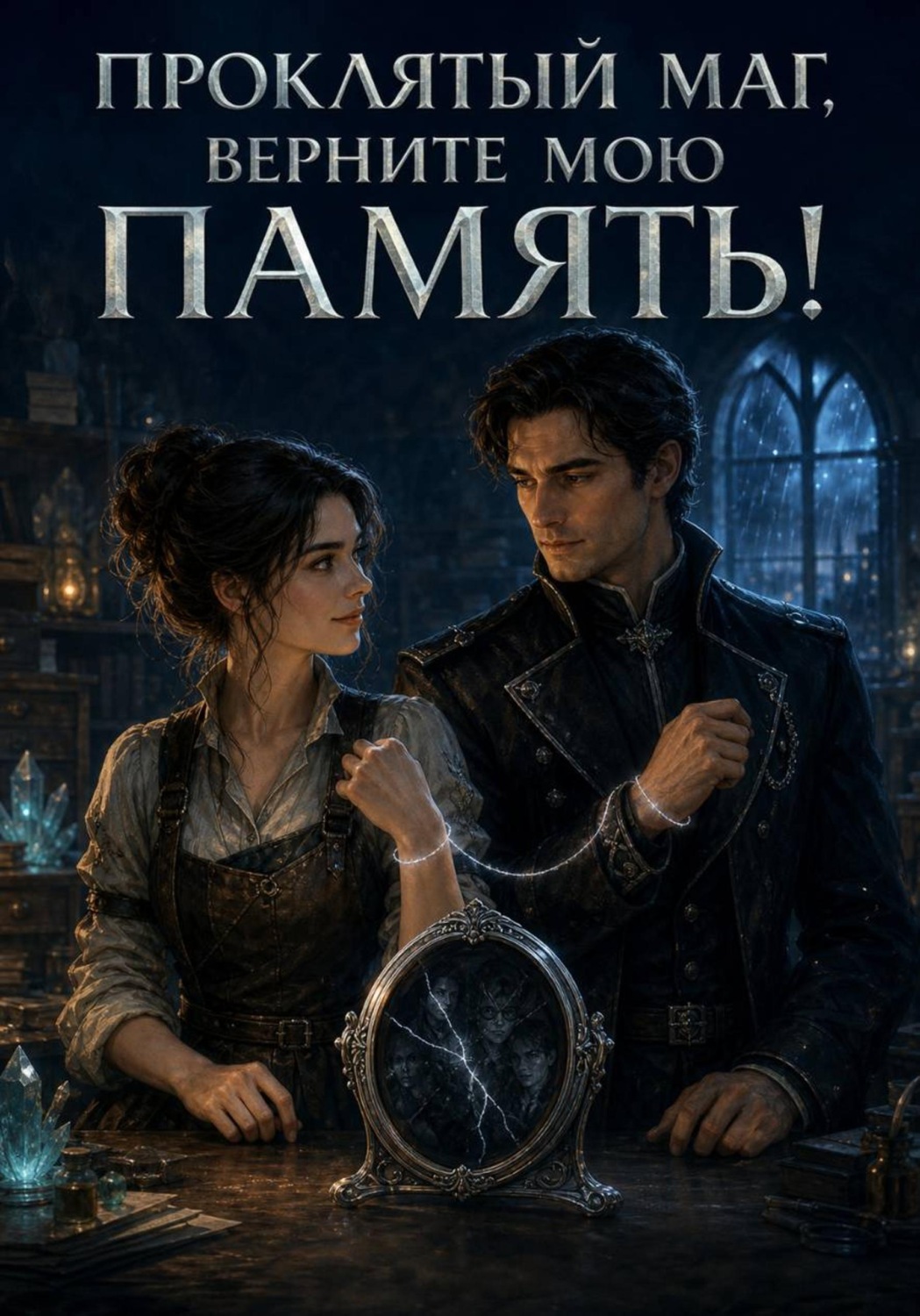 Обложка книги «Проклятый маг, верните мою память!»