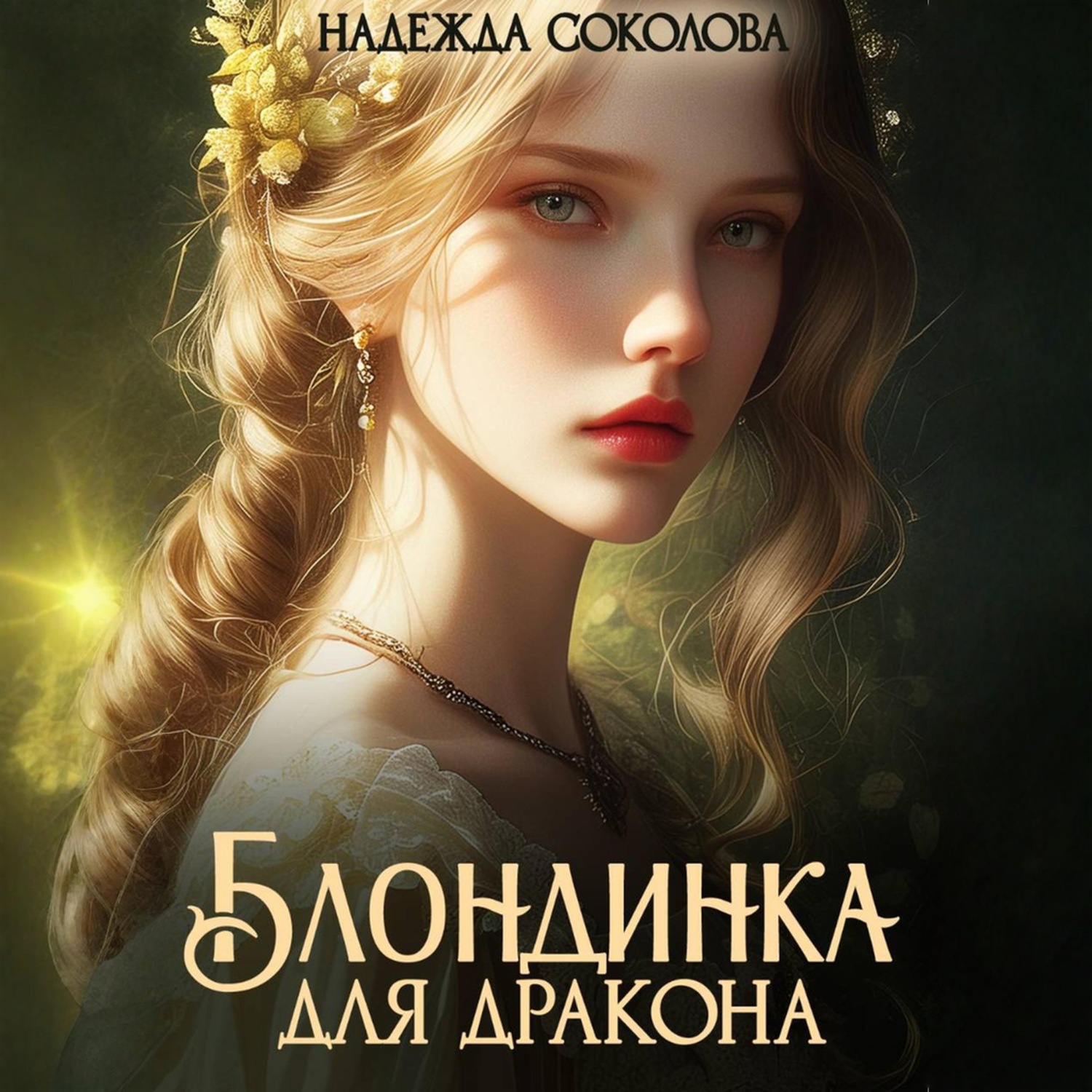 Обложка книги «Блондинка для дракона»