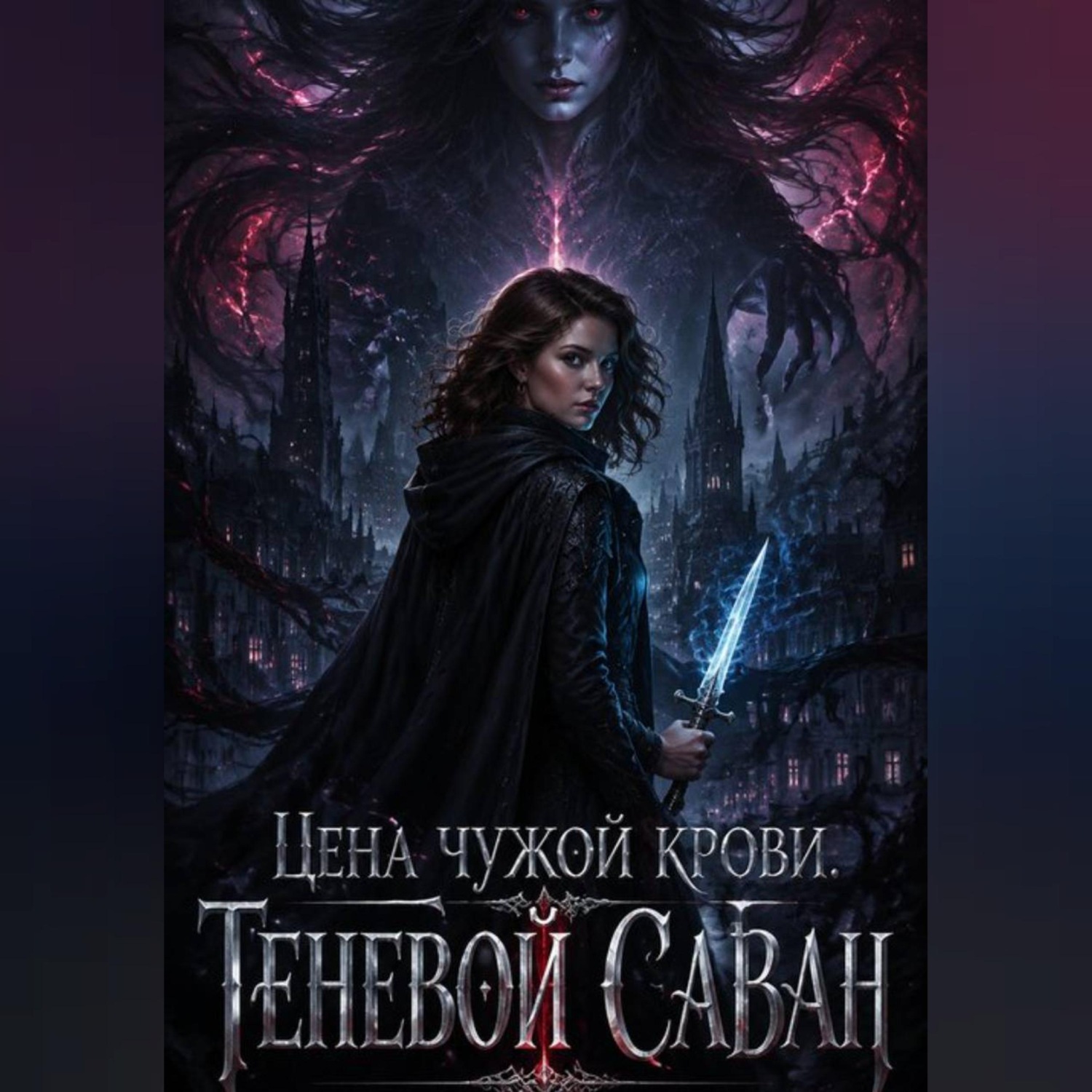 Обложка книги «Цена чужой крови. Книга вторая: Теневой саван»