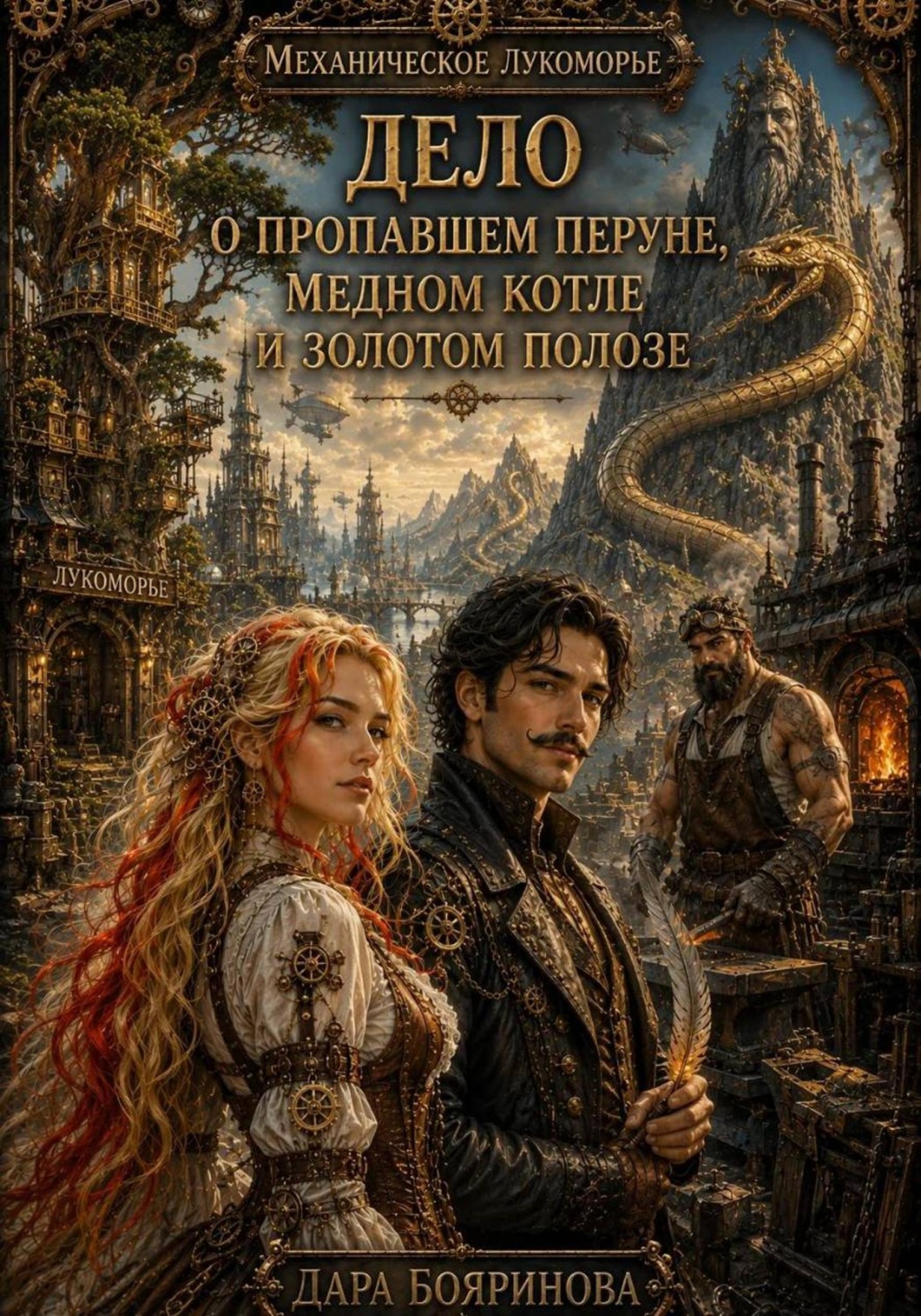 Обложка книги «Дело о пропавшем Перуне, медном котле и Золотом Полозе»
