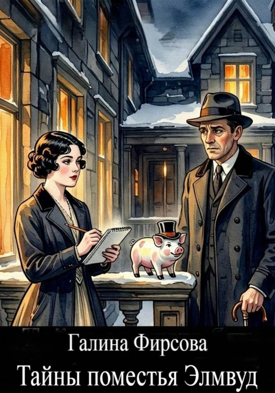 Обложка книги «Тайны поместья Элмвуд»