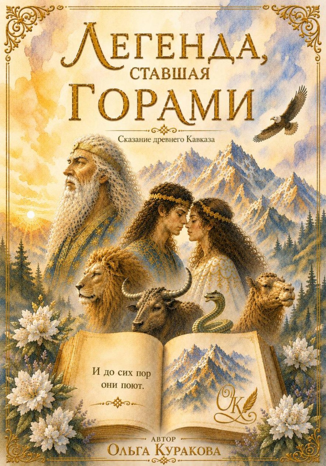 Обложка книги «Легенда, ставшая горами»