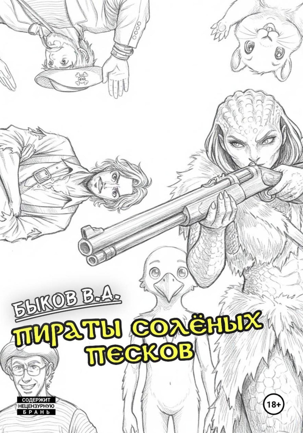 Обложка книги «Пираты Солёных Песков»