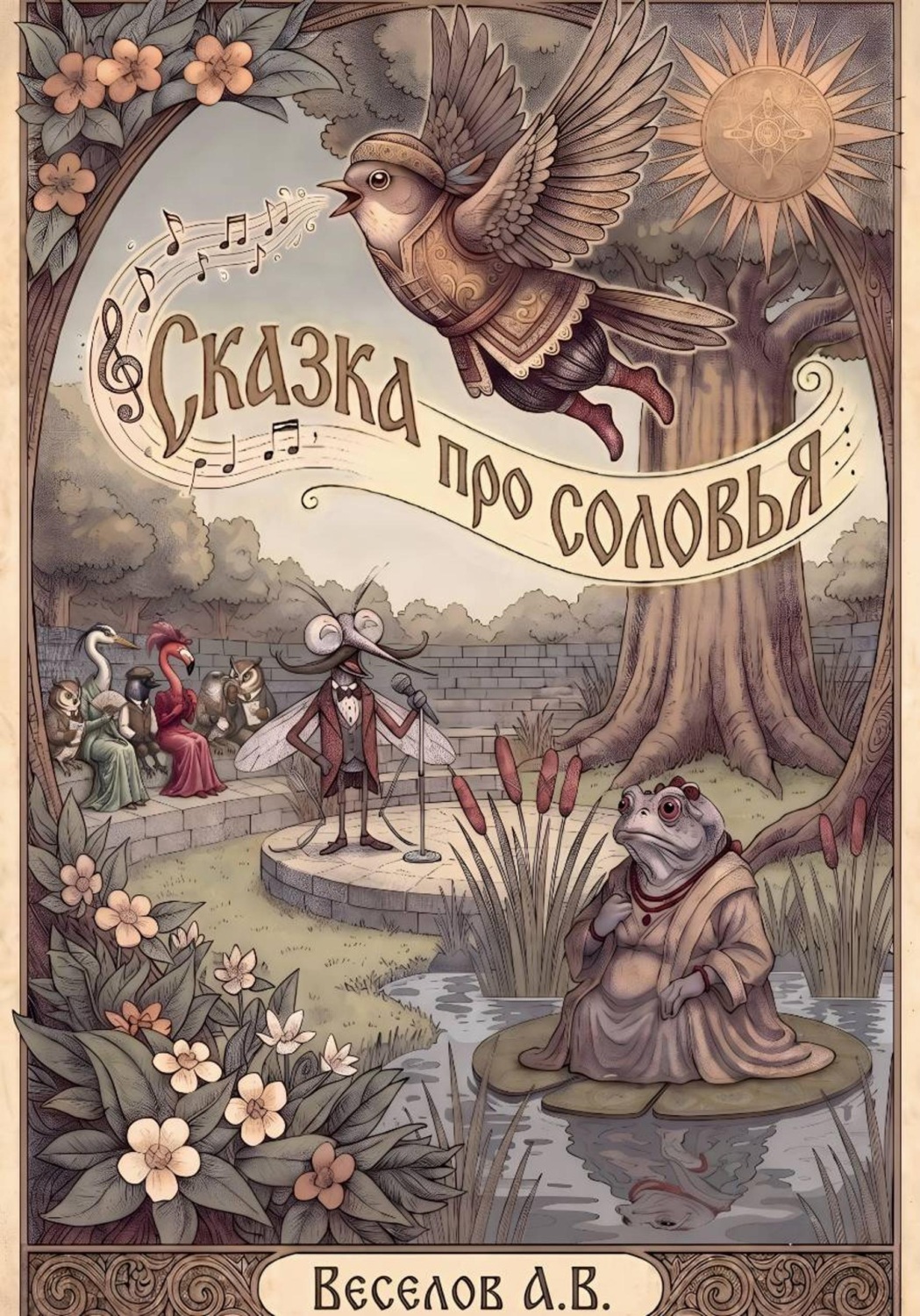 Обложка книги «Сказка про соловья»