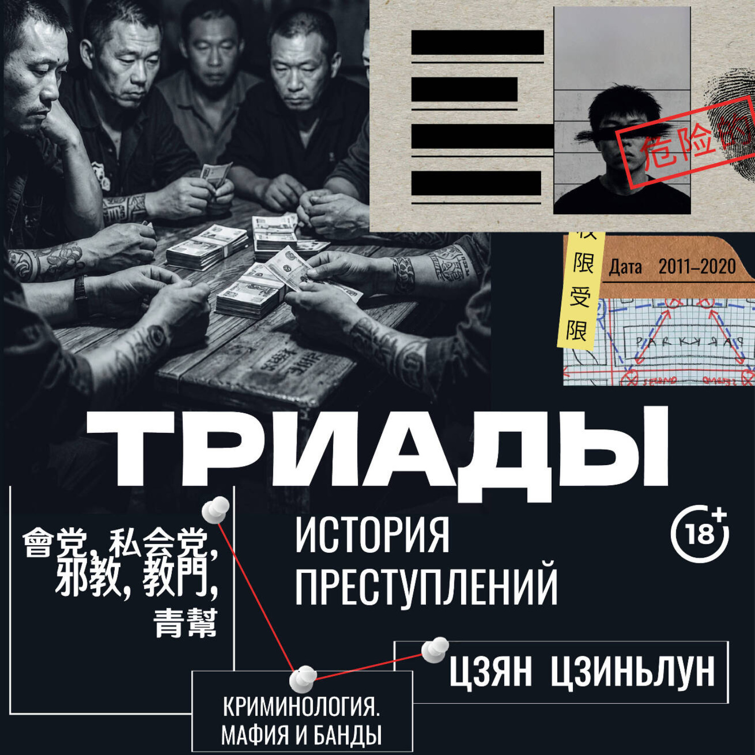 Обложка книги «Триады. История преступлений»