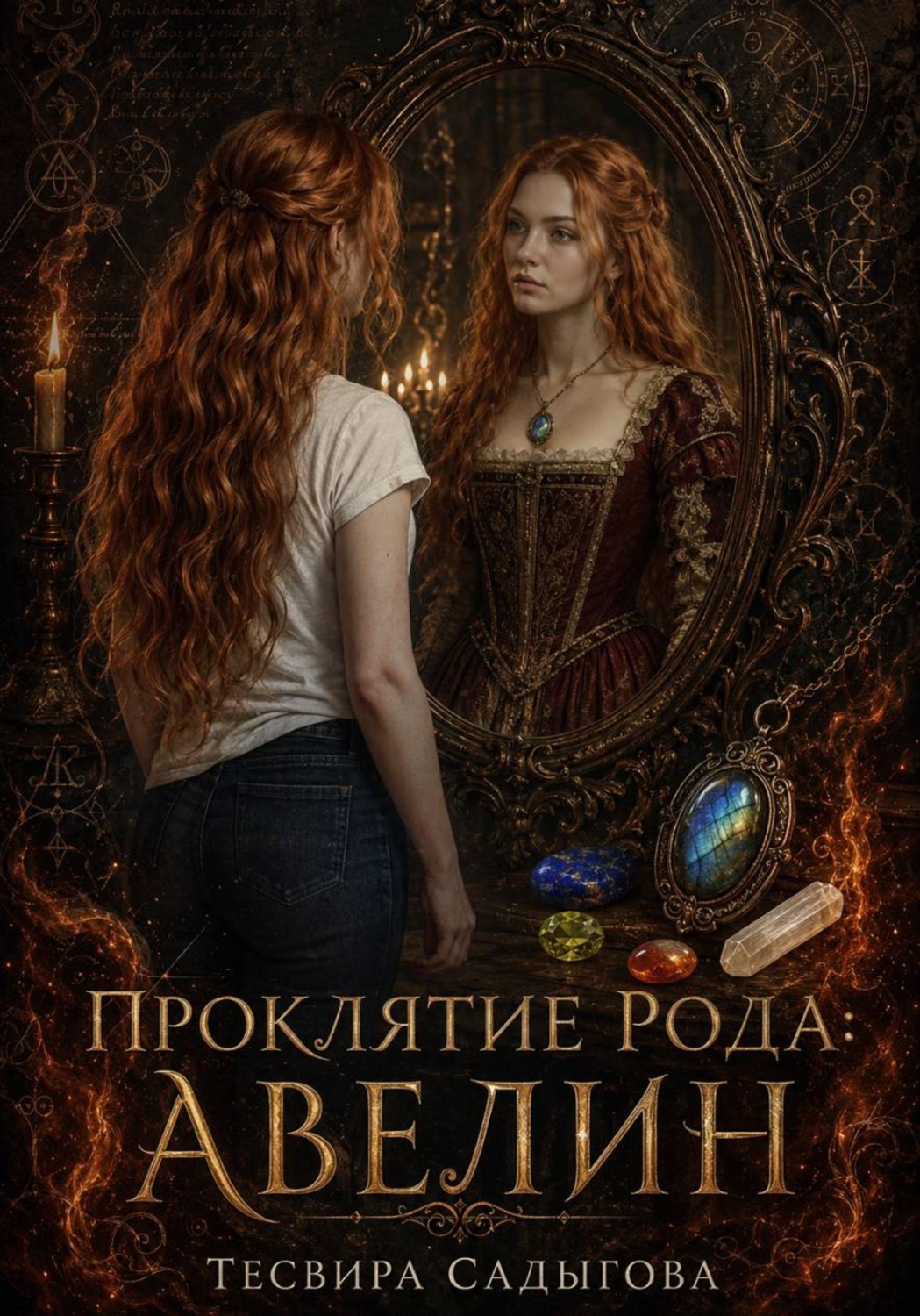Обложка книги «Проклятие рода: Авелин»