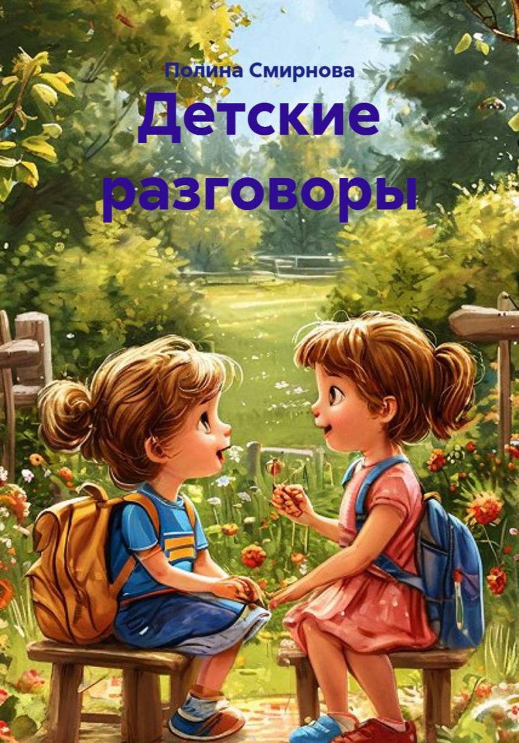 Обложка книги «Детские разговоры»