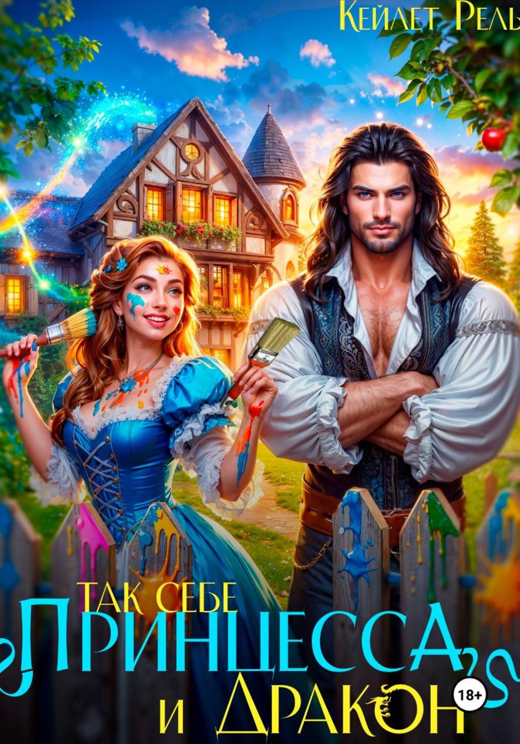 Обложка книги «Так себе принцесса и дракон»