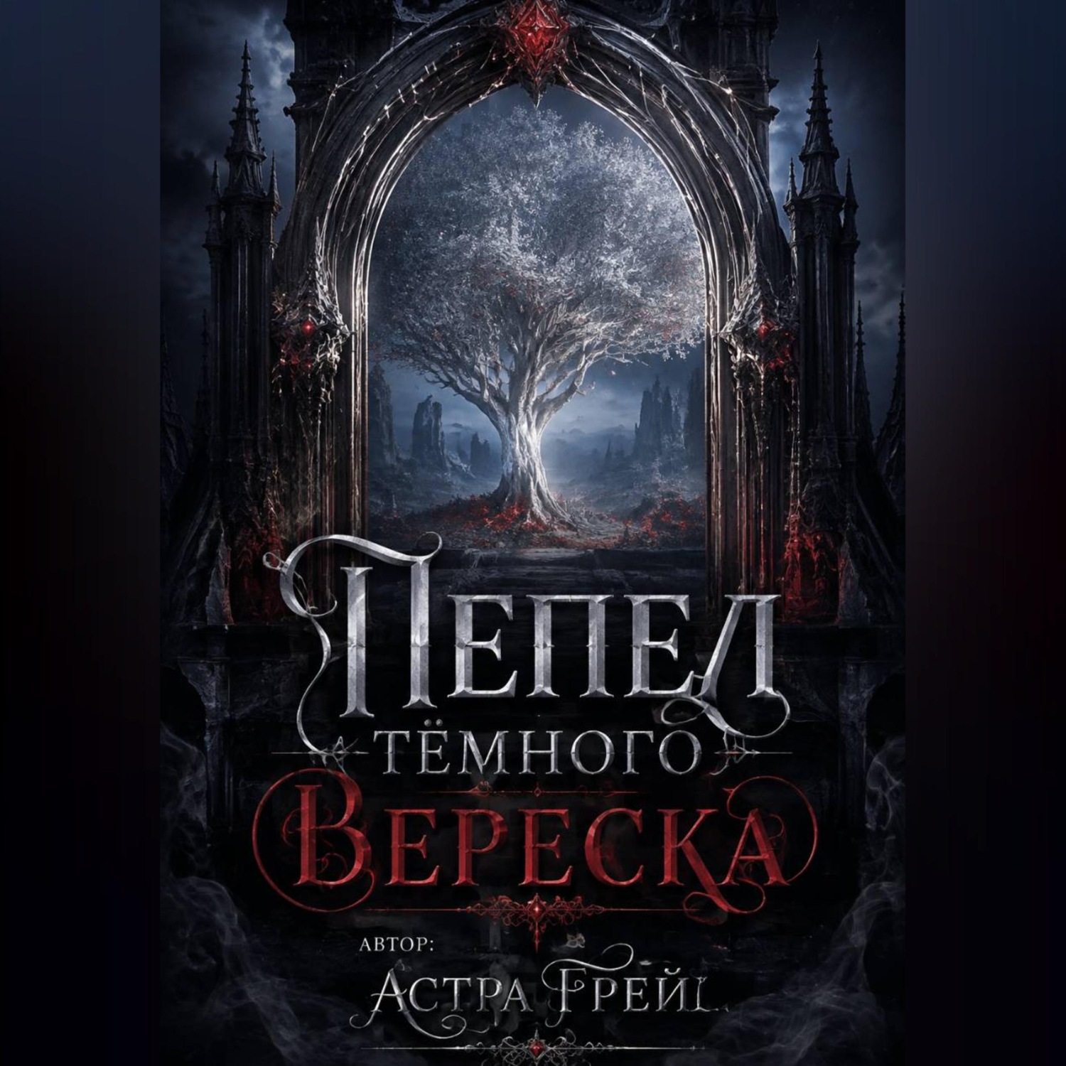 Обложка книги «Пепел Тёмного Вереска»