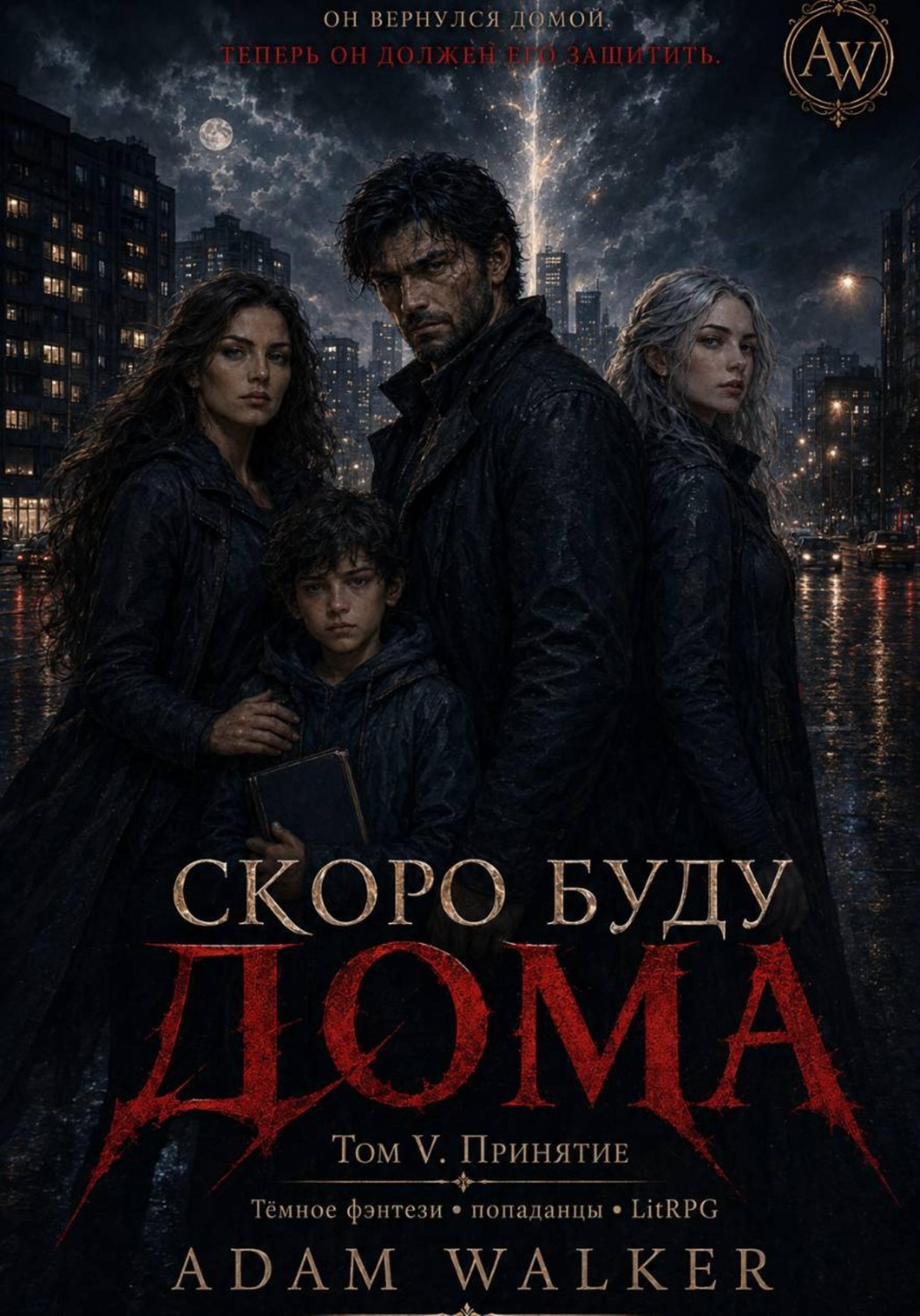 Обложка книги «Скоро буду дома. Том V. Принятие»