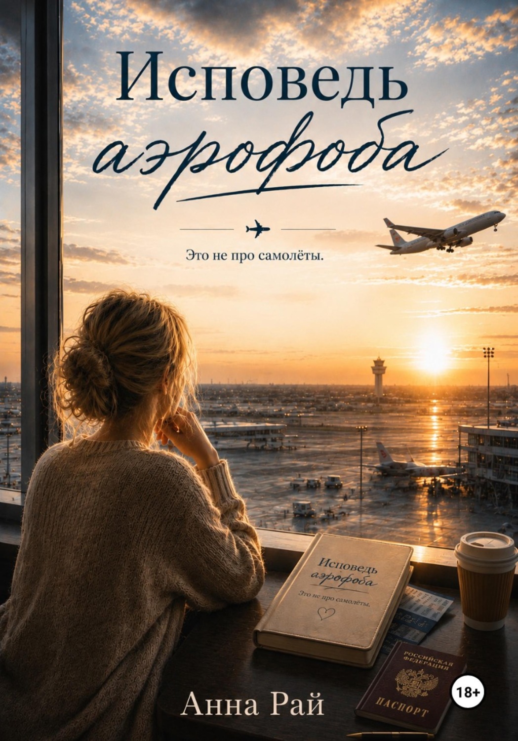 Обложка книги «Исповедь аэрофоба. Это не про самолёты»