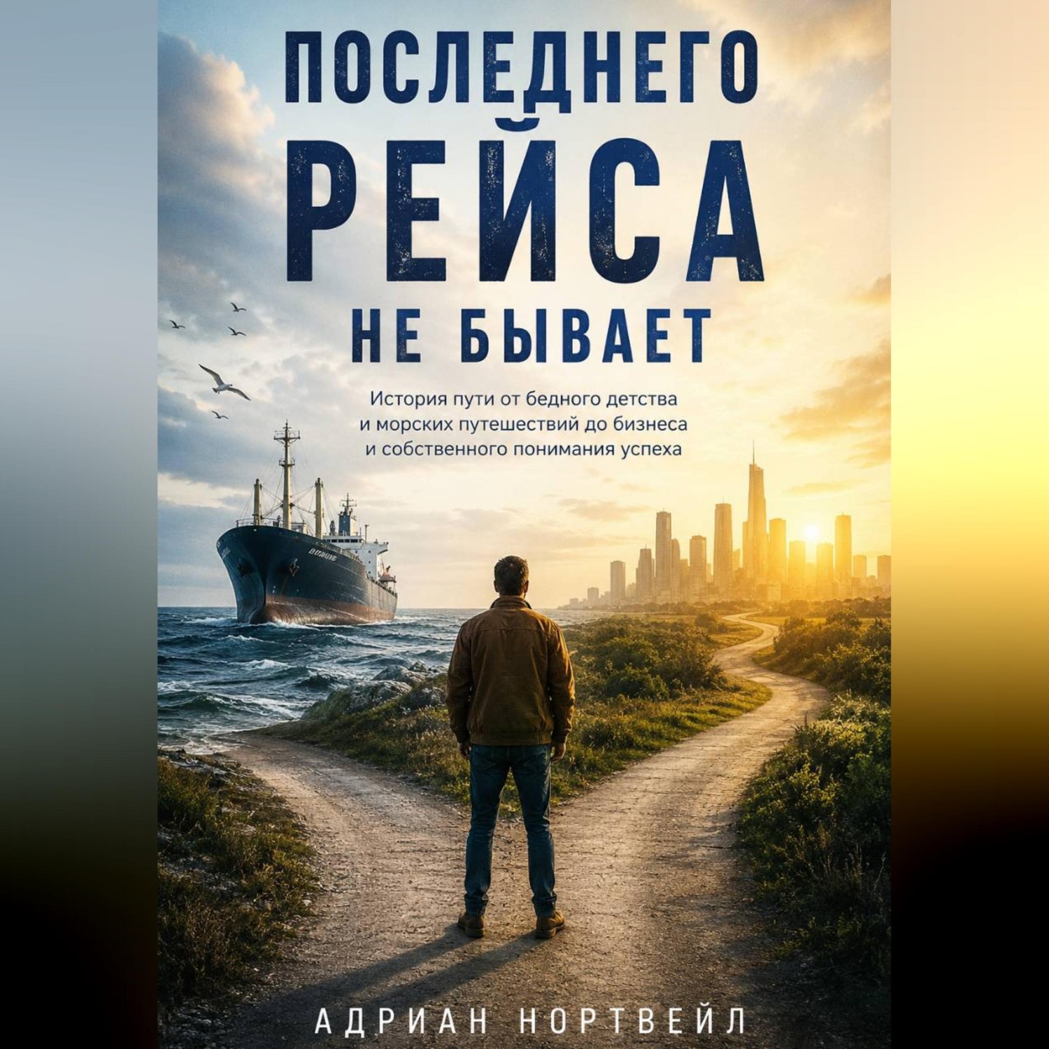 Обложка книги «Последнего рейса не бывает. История пути от бедного детства и морских путешествий до бизнеса и собственного понимания успеха»
