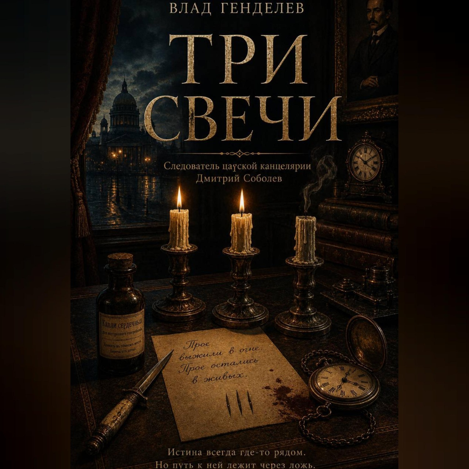 Обложка книги «Три Свечи»