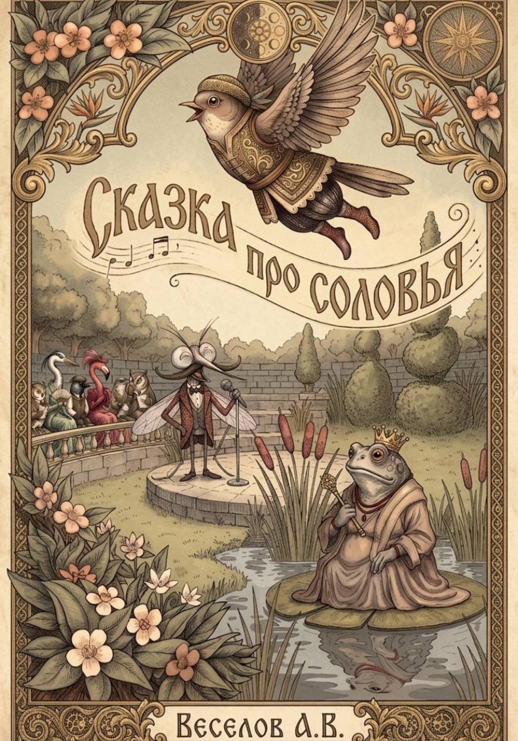 Обложка книги «Сказка про соловья»