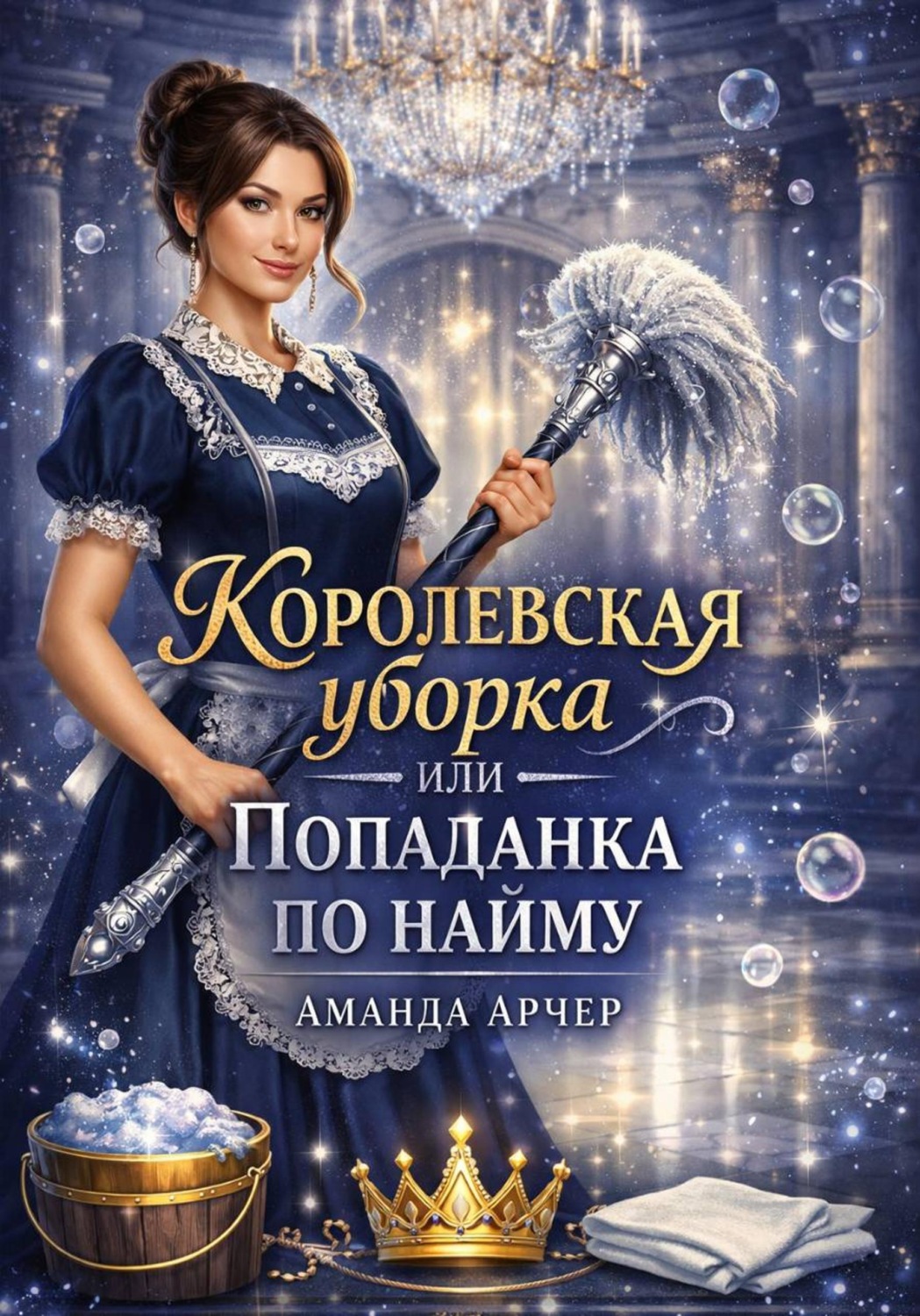 Обложка книги «Королевская уборка, или Попаданка по найму»