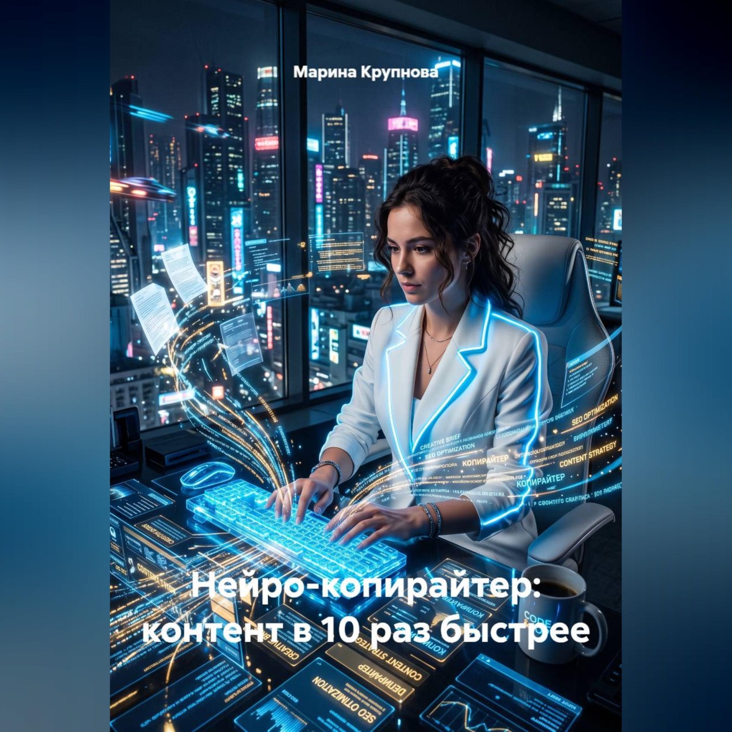 Обложка книги «Нейро-копирайтер: контент в 10 раз быстрее»
