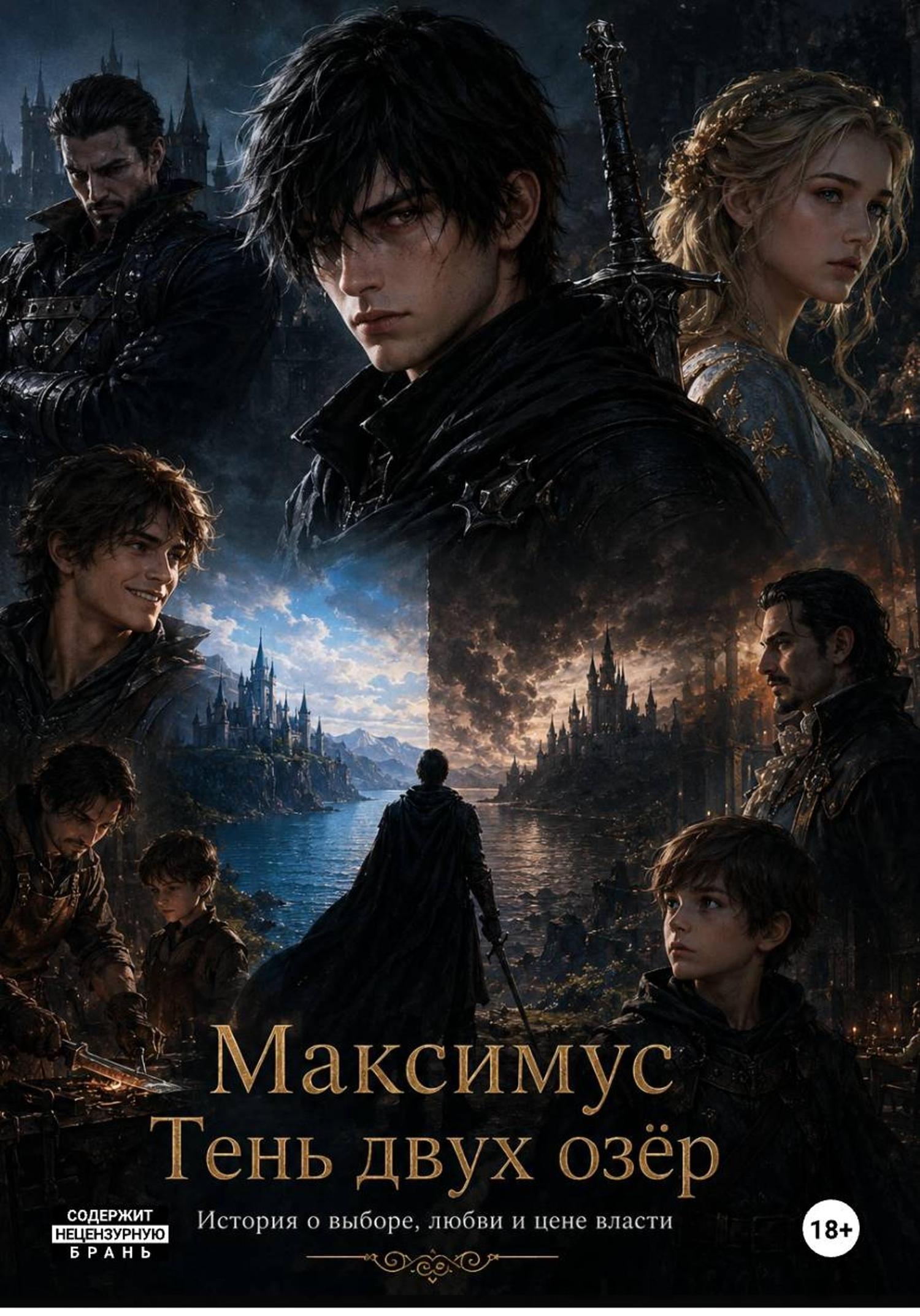 Обложка книги «Максимус Вейр. Последняя тень двух озёр.»