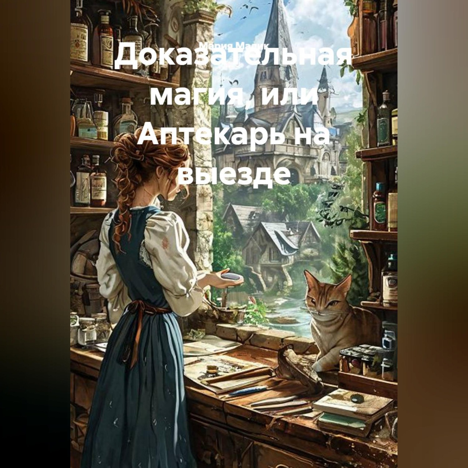 Обложка книги «Доказательная магия, или Аптекарь на выезде»