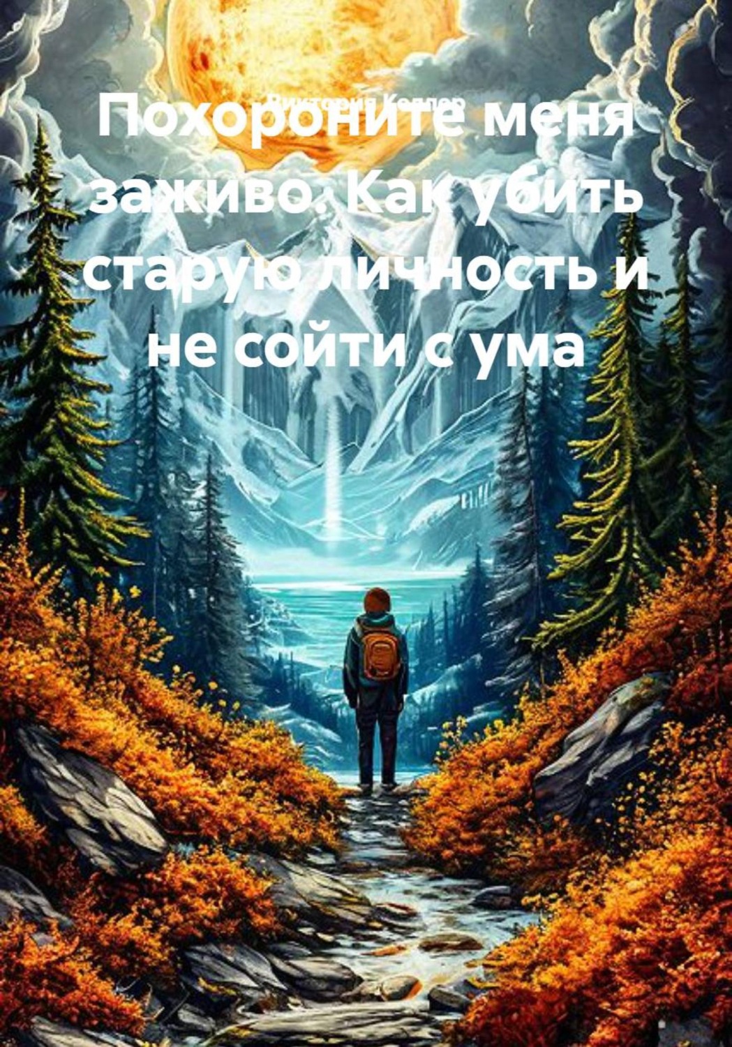 Обложка книги «Похороните меня заживо. Как убить старую личность и не сойти с ума»