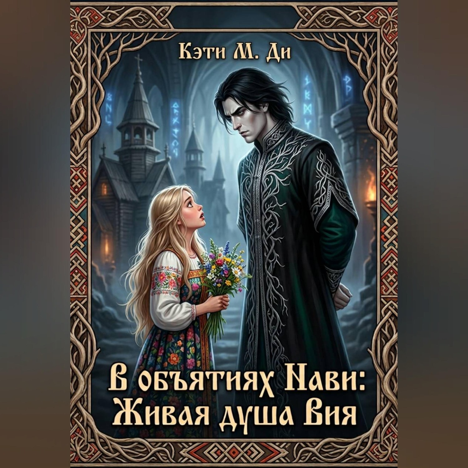 Обложка книги «В объятиях Нави: Живая душа Вия»